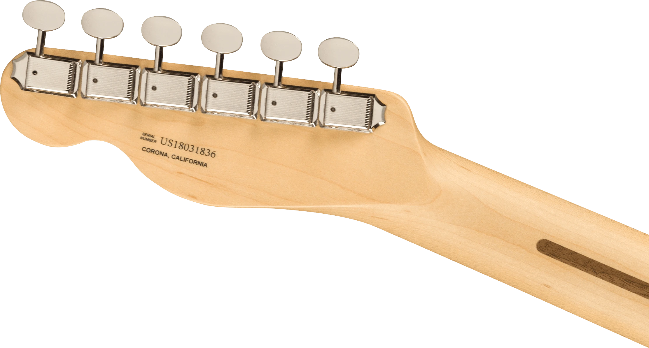 Fender® American Performer Telecaster® with Humbucking, Maple Fingerboard, Vintage White