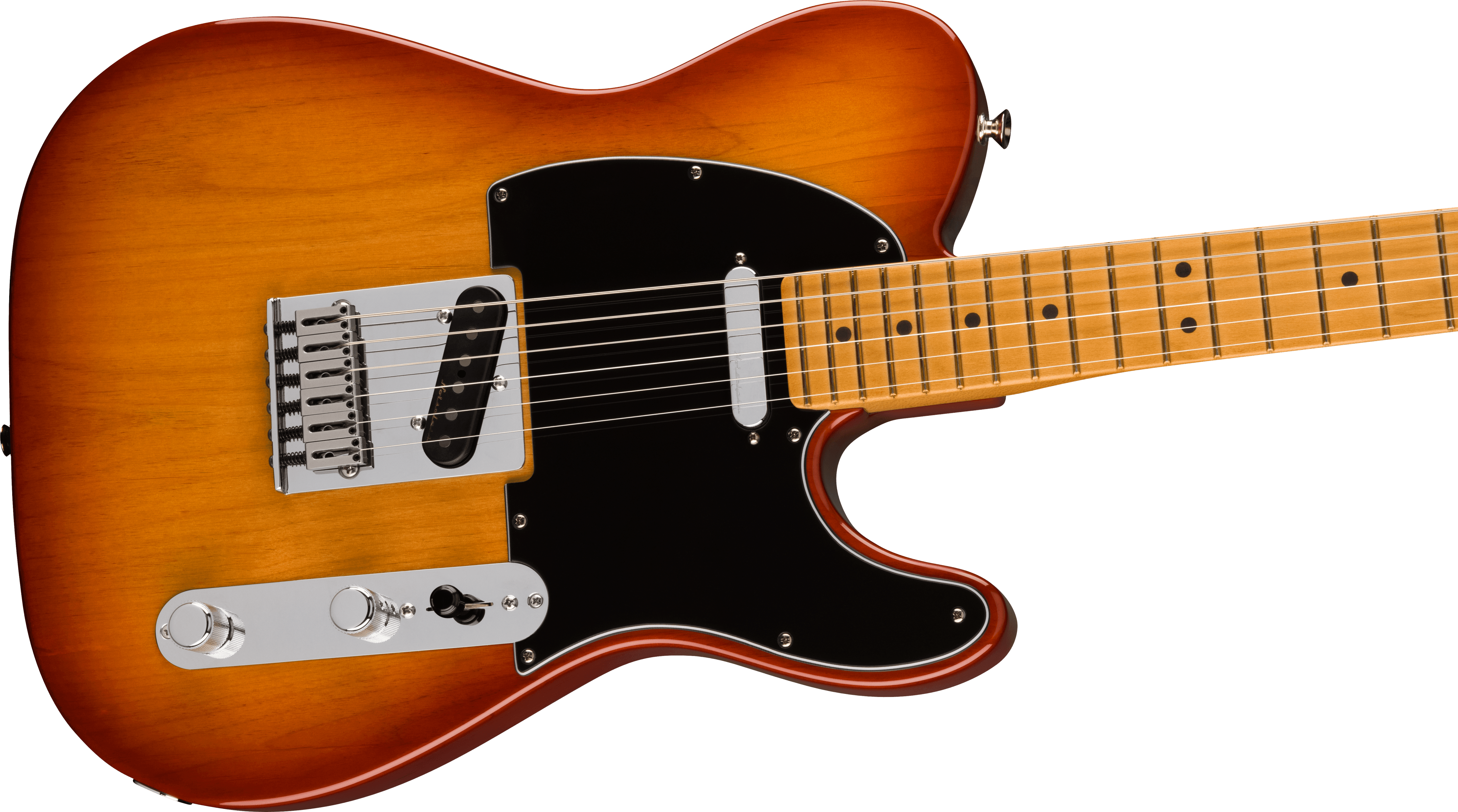 Fender® Player Plus Telecaster®, Maple Fingerboard, Sienna Sunburst
