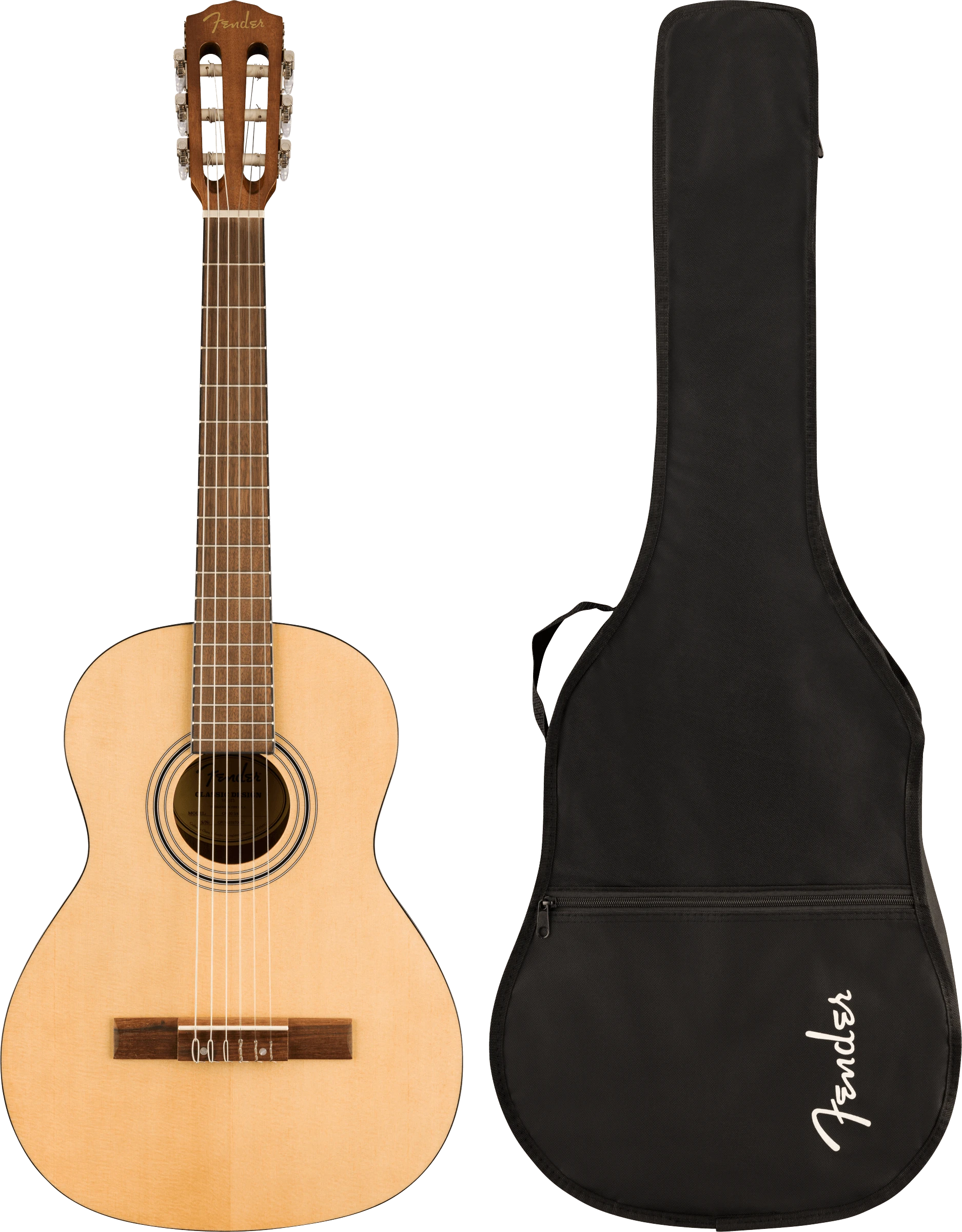 Fender® CN-30 Nylon 3/4, Walnut Fingerboard, Natural