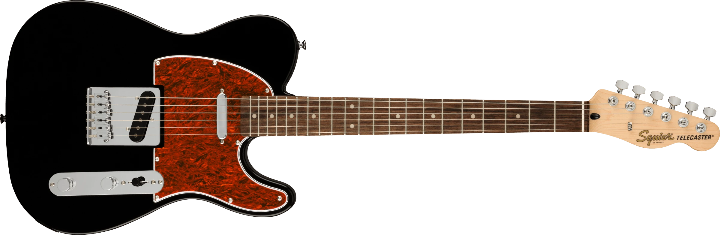 Squier® FSR Affinity Series® Telecaster®, Laurel Fingerboard, Tortoiseshell Pickguard, Black