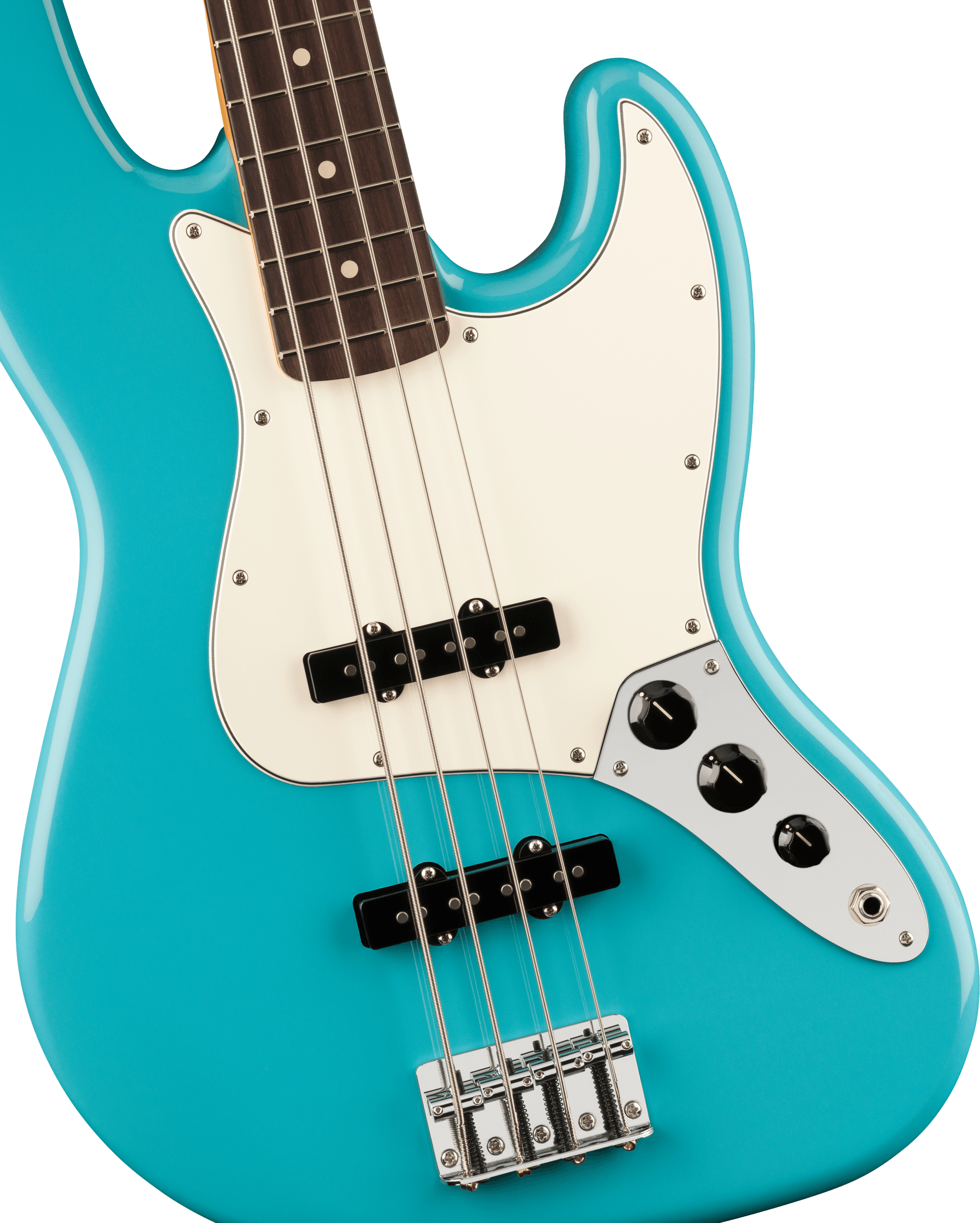 Fender® Player II Jazz Bass®, Rosewood Fingerboard, Aquatone Blue