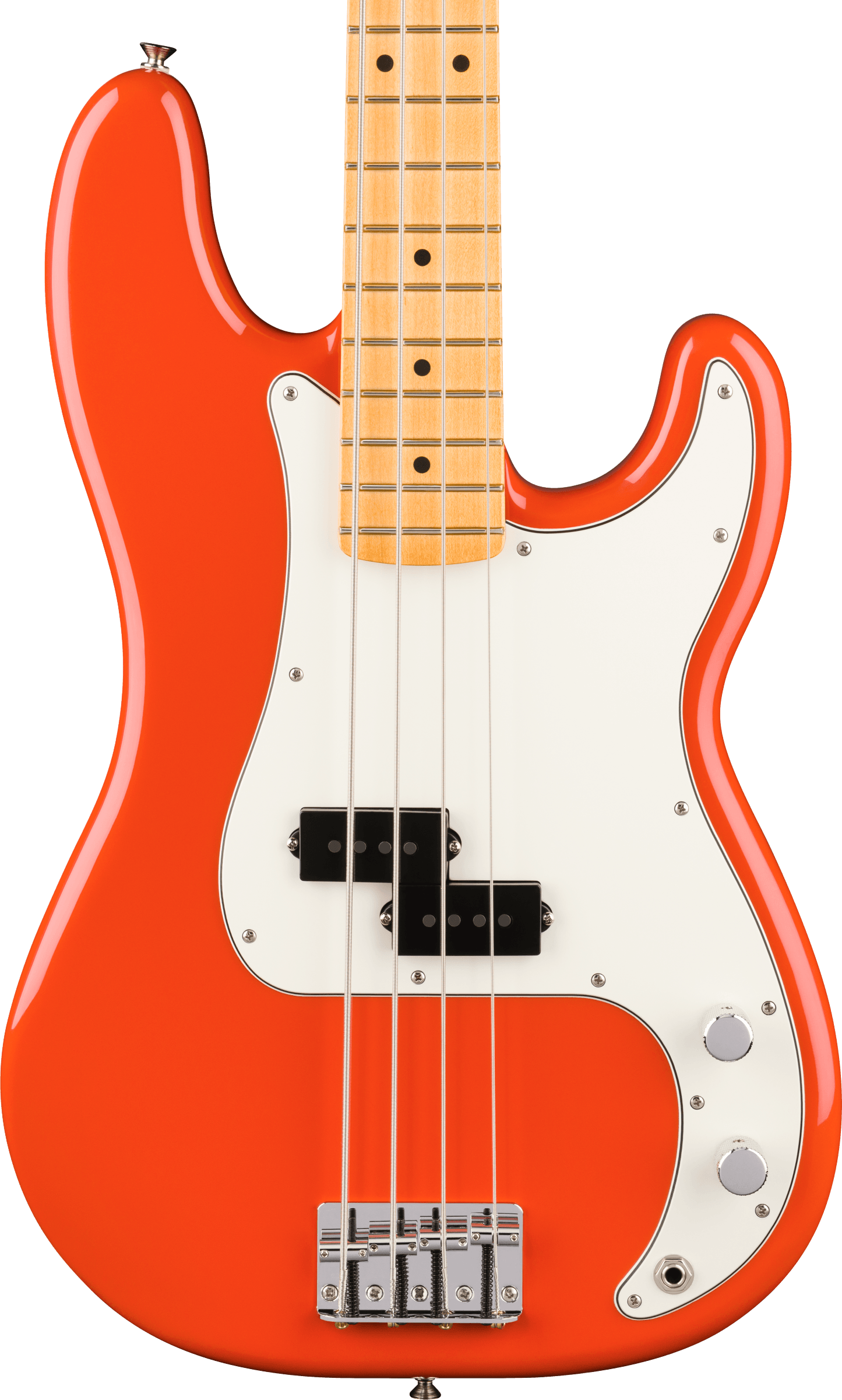 Fender® Player II Precision Bass®, Maple Fingerboard, Rallye Orange