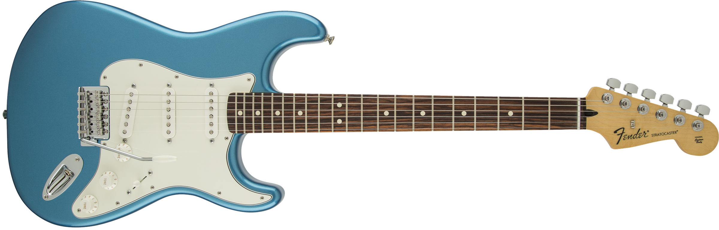 Fender® Standard Stratocaster®, Rosewood Fingerboard, Lake Placid Blue