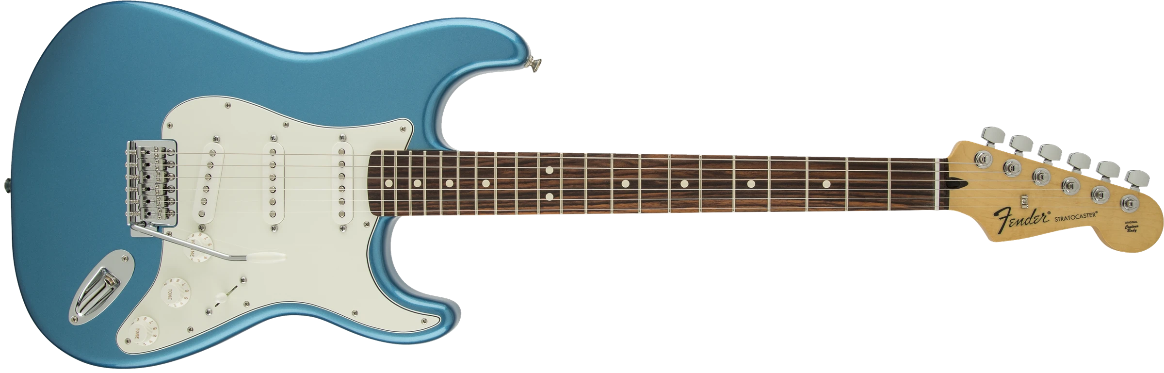 Fender® Standard Stratocaster®, Rosewood Fingerboard, Lake Placid Blue