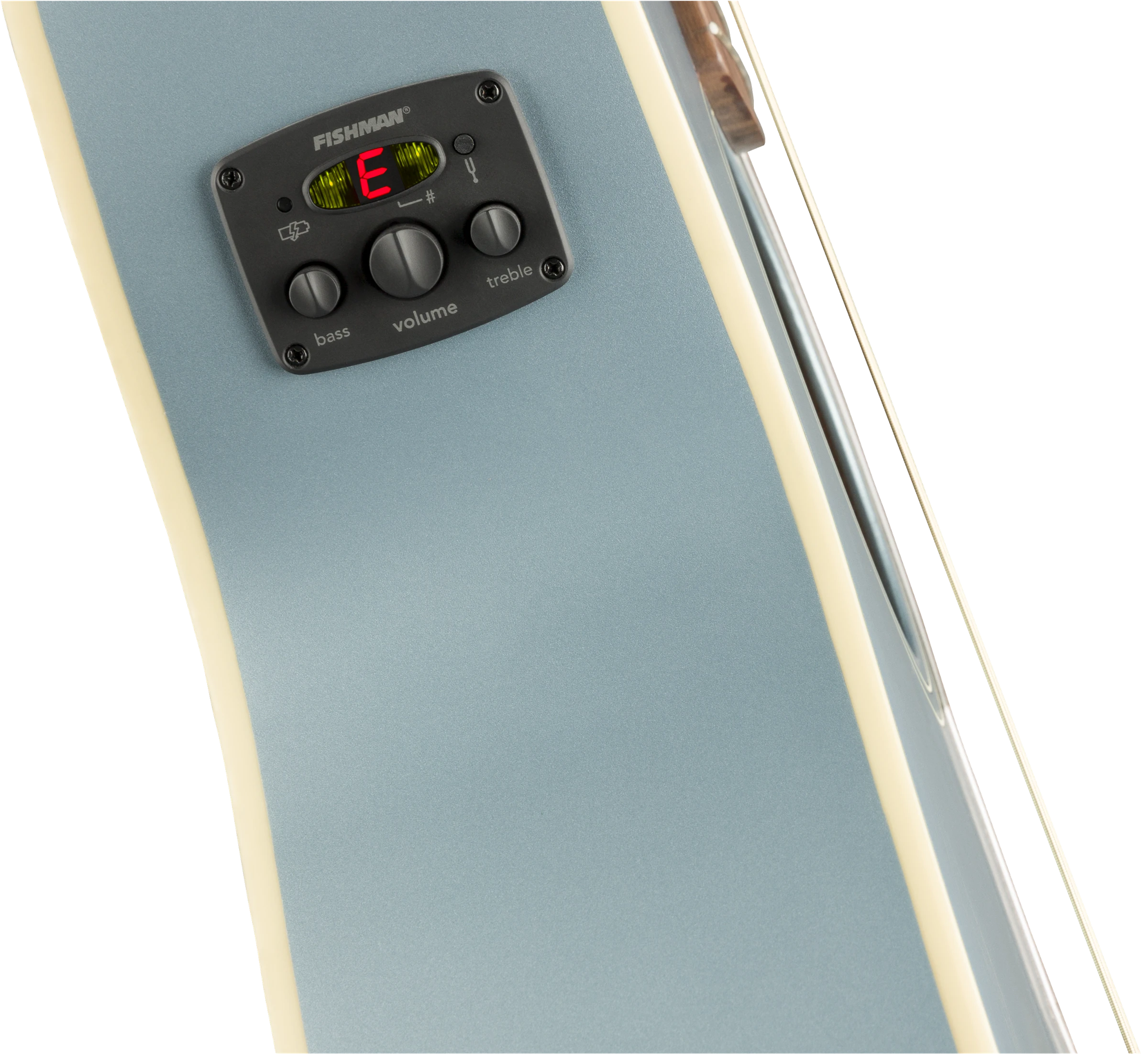 Fender® Newporter Player, Walnut Fingerboard, Ice Blue Satin