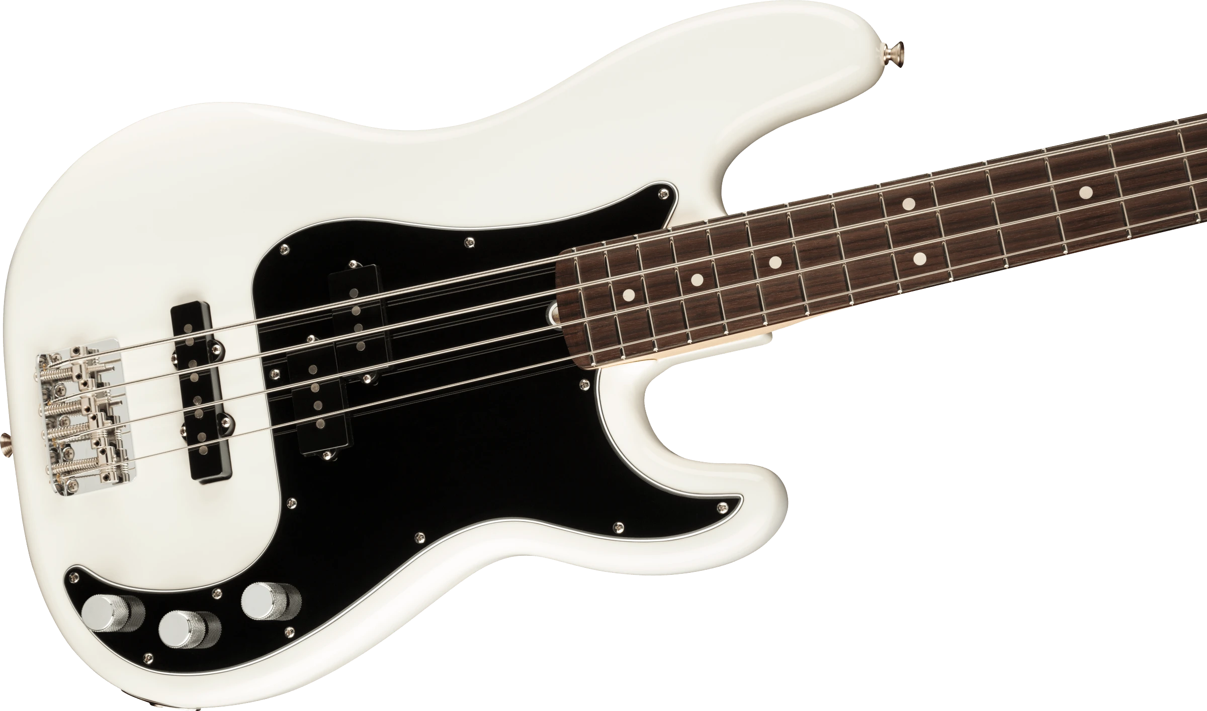 Fender® American Performer Precision Bass®, Rosewood Fingerboard, Arctic White