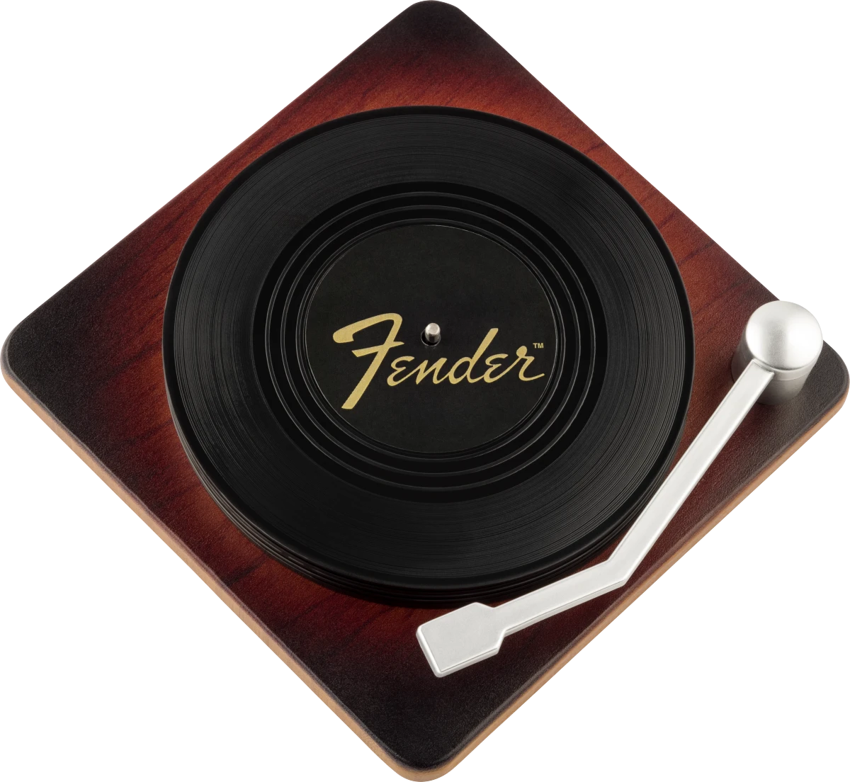 Fender® Sunburst Turntable Coaster Set