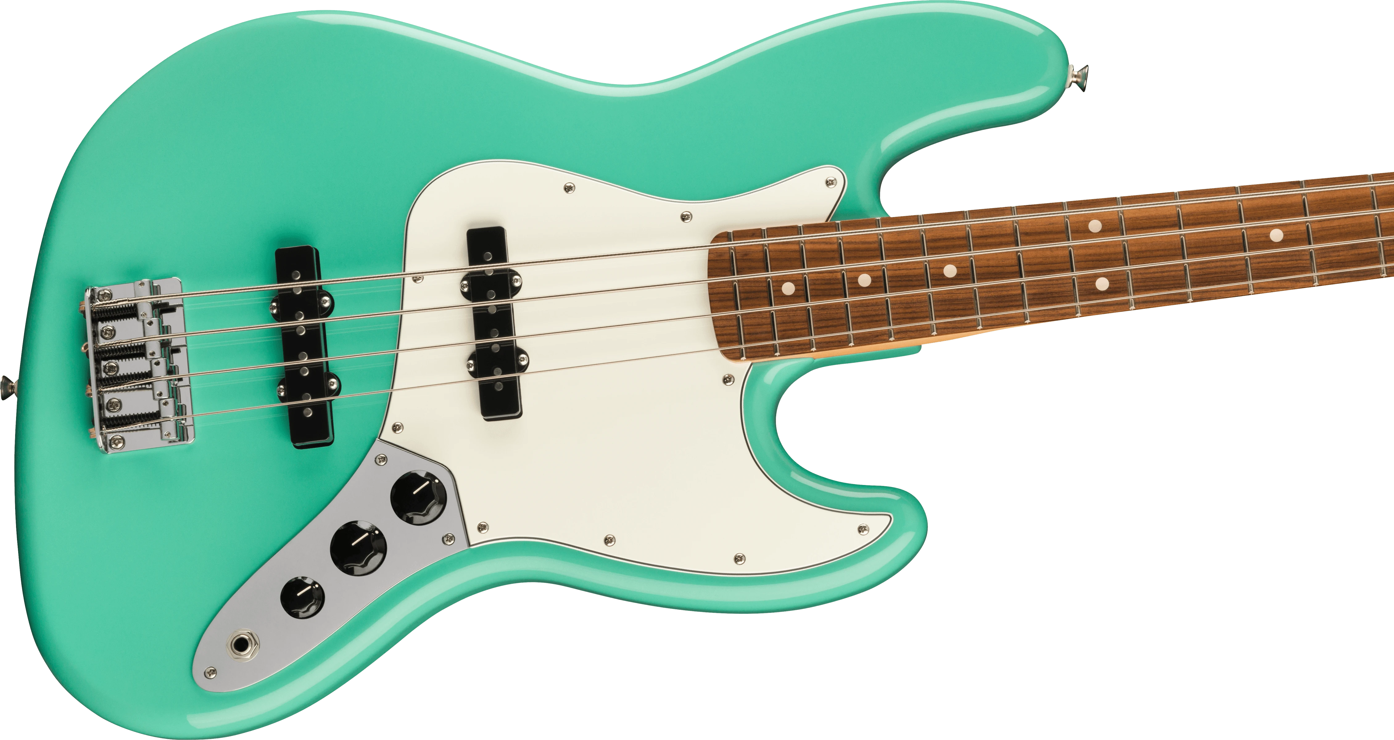 Fender® Player Jazz Bass®, Pau Ferro Fingerboard, Sea Foam Green
