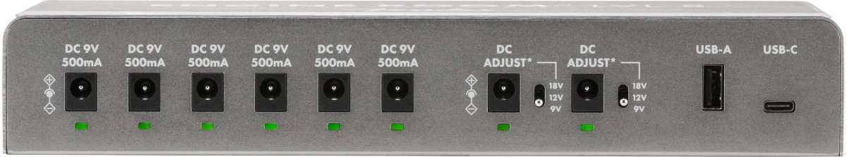 Fender® Engine Room™ LVL8 Power Supply, 230V EUR
