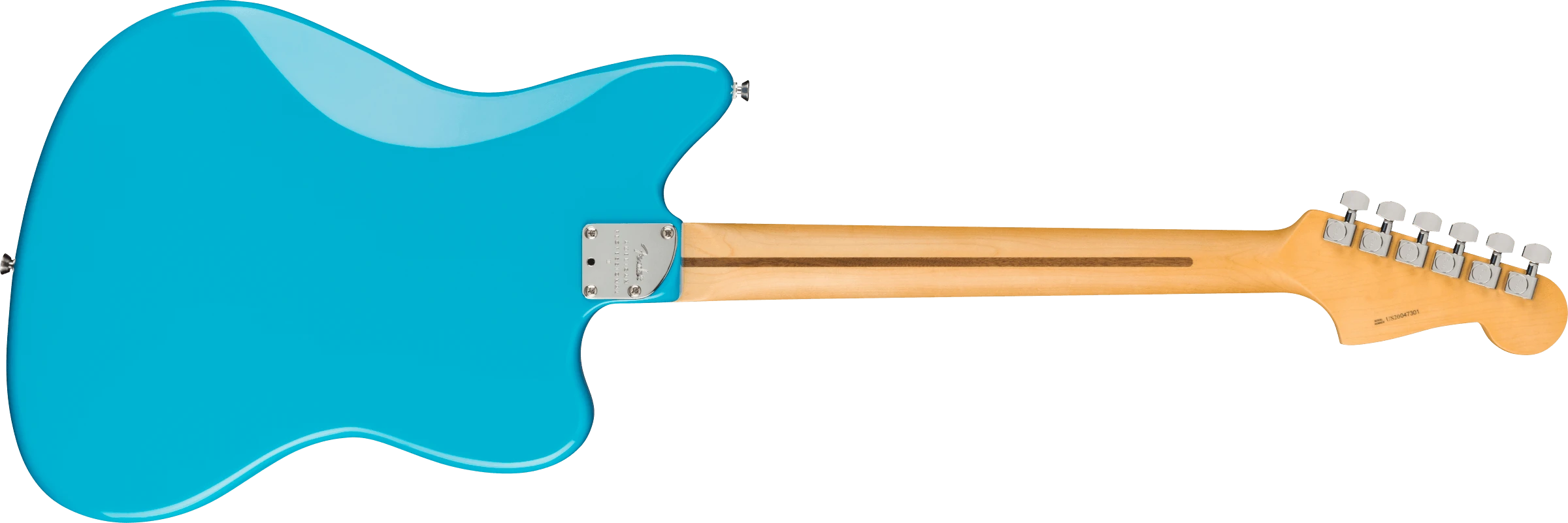 Fender® American Professional II Jazzmaster® Left-Hand, Maple Fingerboard, Miami Blue