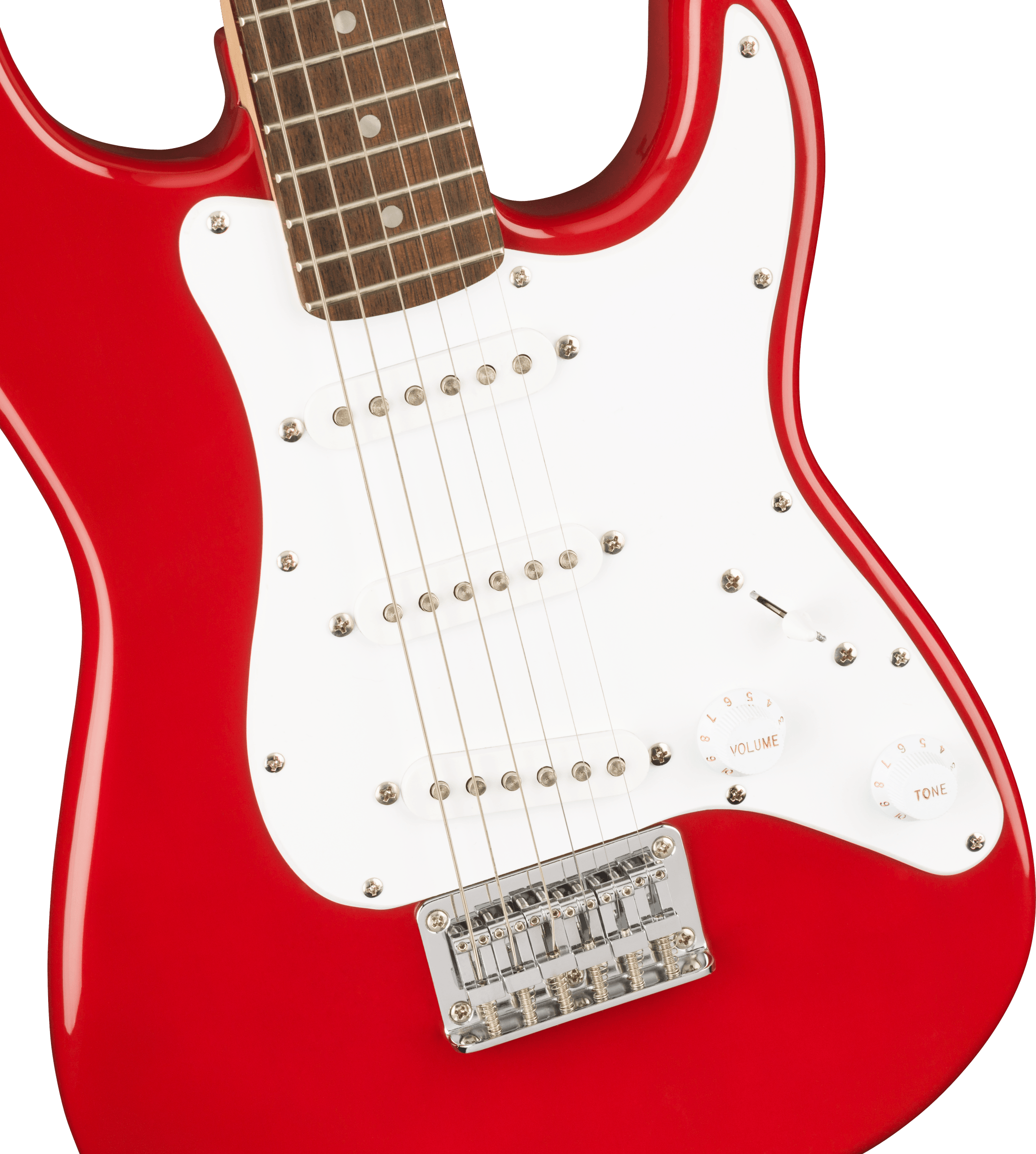 Squier® Mini Stratocaster®, Laurel Fingerboard, Dakota Red