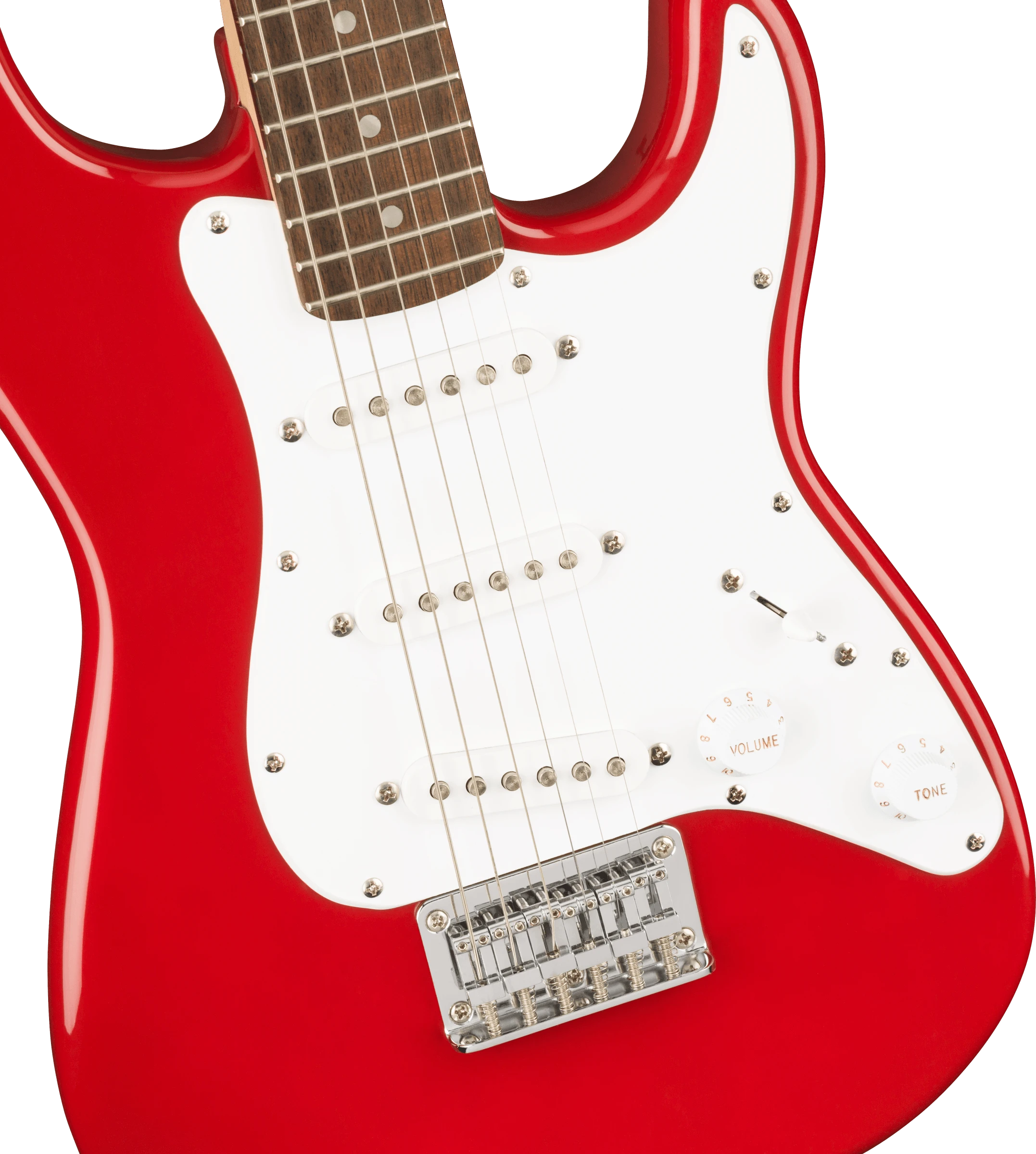 Squier® Mini Stratocaster®, Laurel Fingerboard, Dakota Red