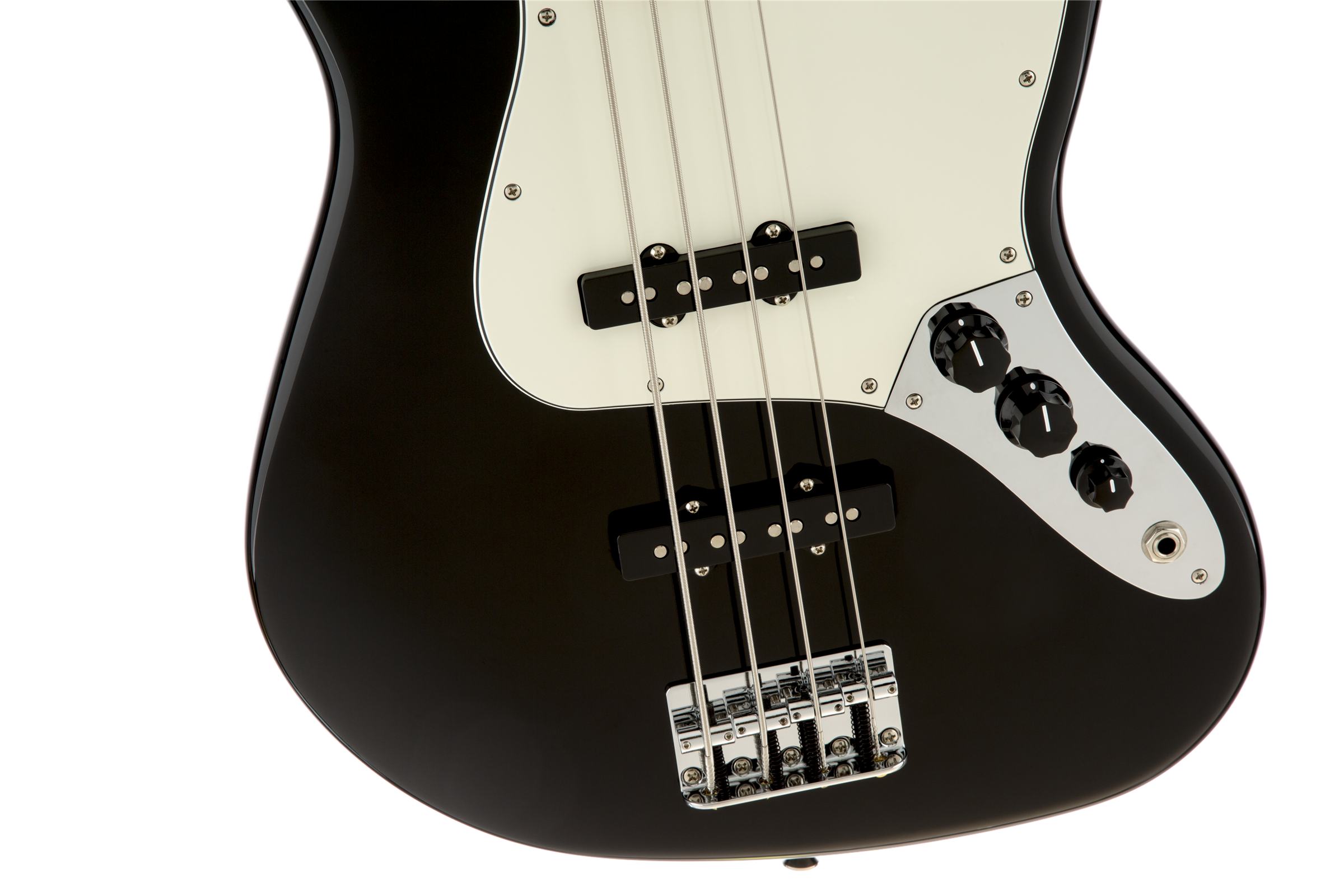 Standard Jazz Bass®, Maple Fingerboard, Black
