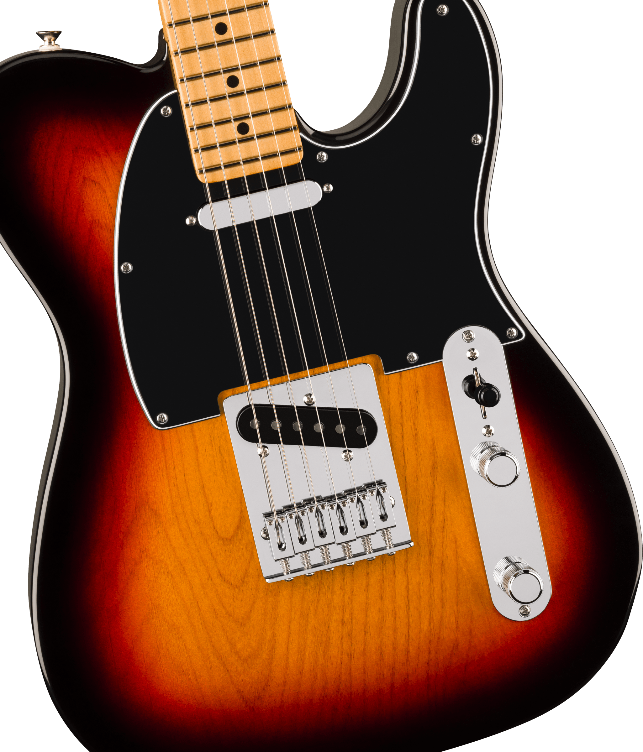 Fender® Player II Telecaster®, Maple Fingerboard, 3-Color Sunburst
