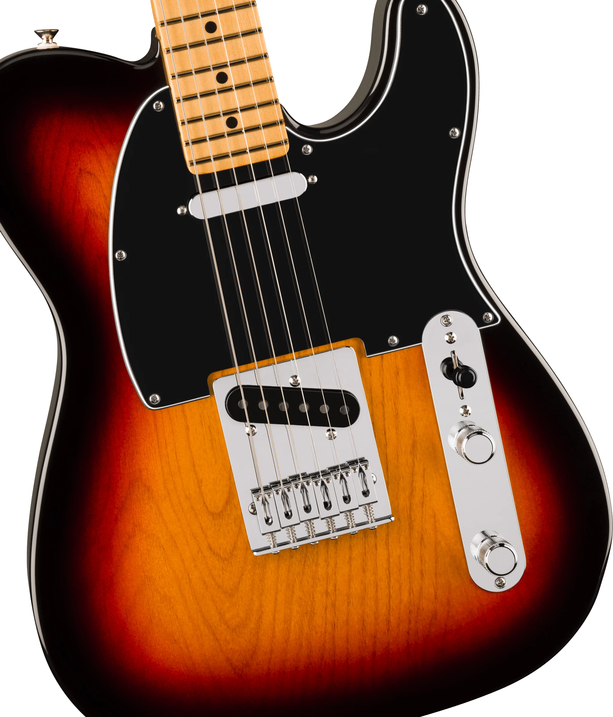 Fender® Player II Telecaster®, Maple Fingerboard, 3-Color Sunburst