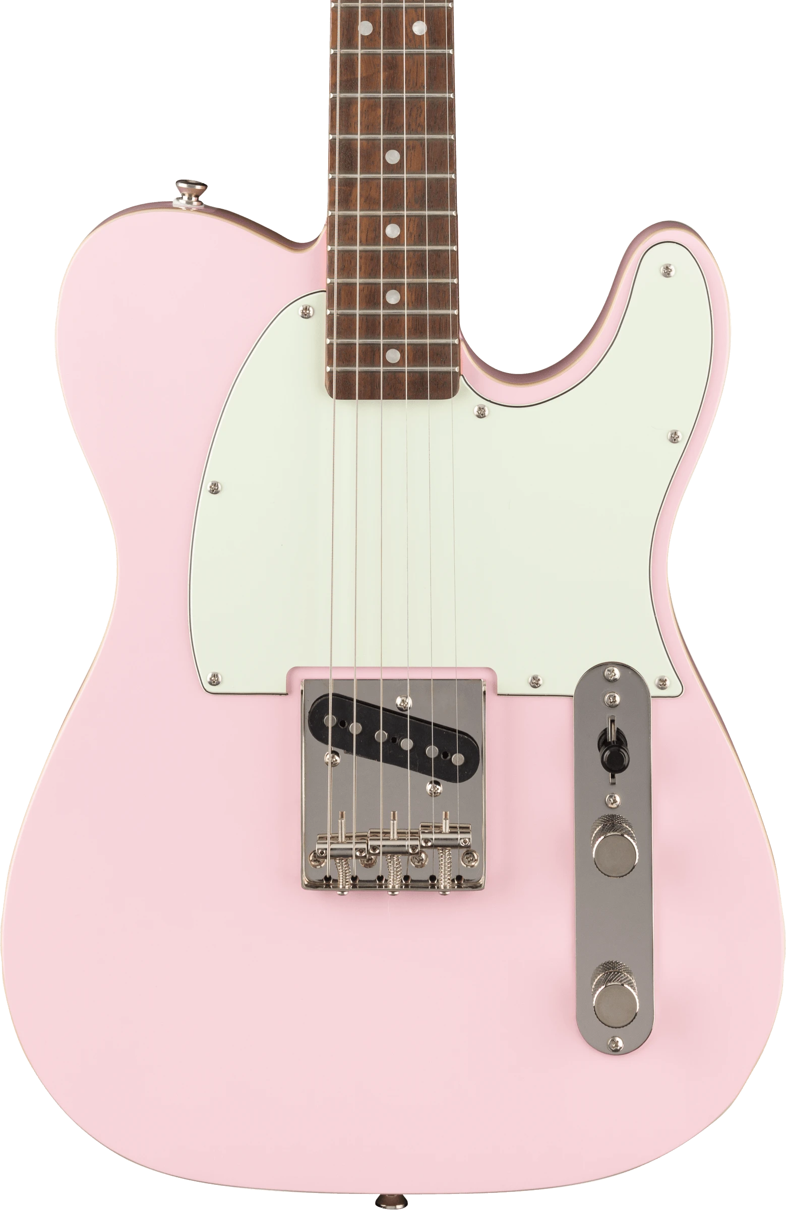 Squier® FSR Classic Vibe™ '60s Custom Esquire®, Laurel Fingerboard, Mint Pickguard, Shell Pink