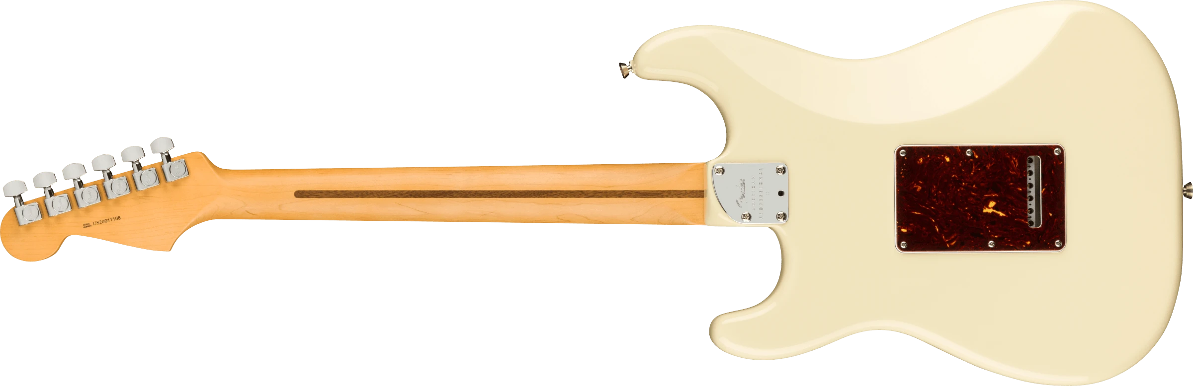 Fender® American Professional II Stratocaster®, Rosewood Fingerboard, Olympic White