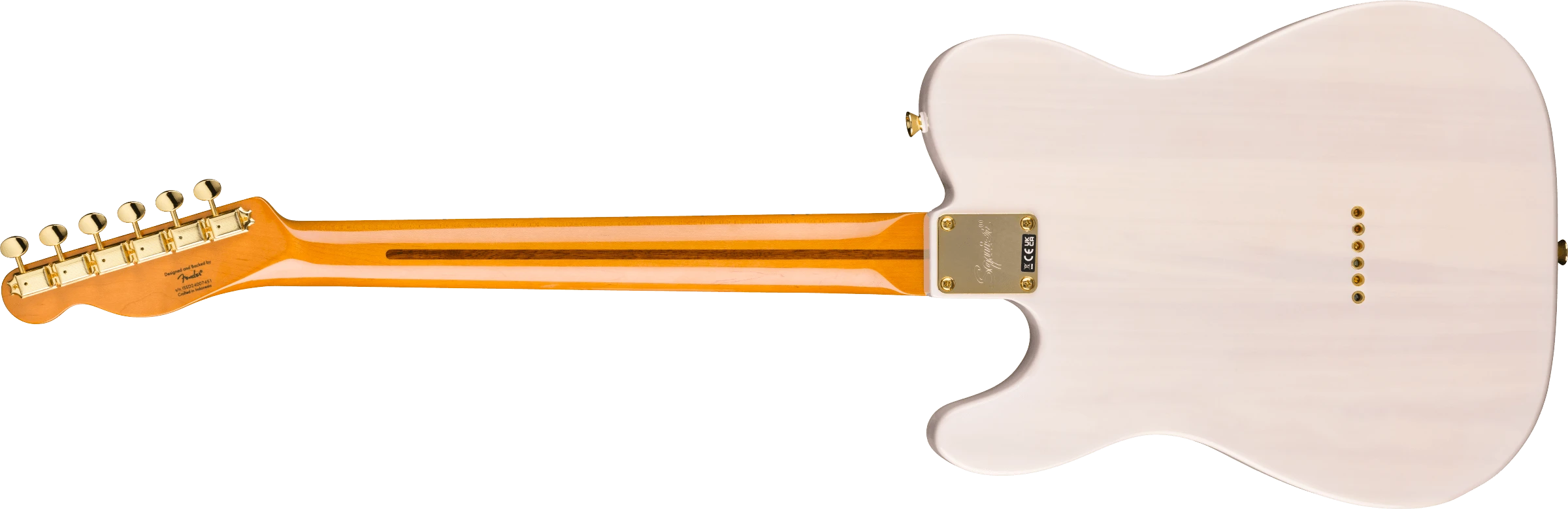 Squier®  FSR Classic Vibe '50s Telecaster®, Maple Fingerboard, Parchment Pickguard, White Blonde