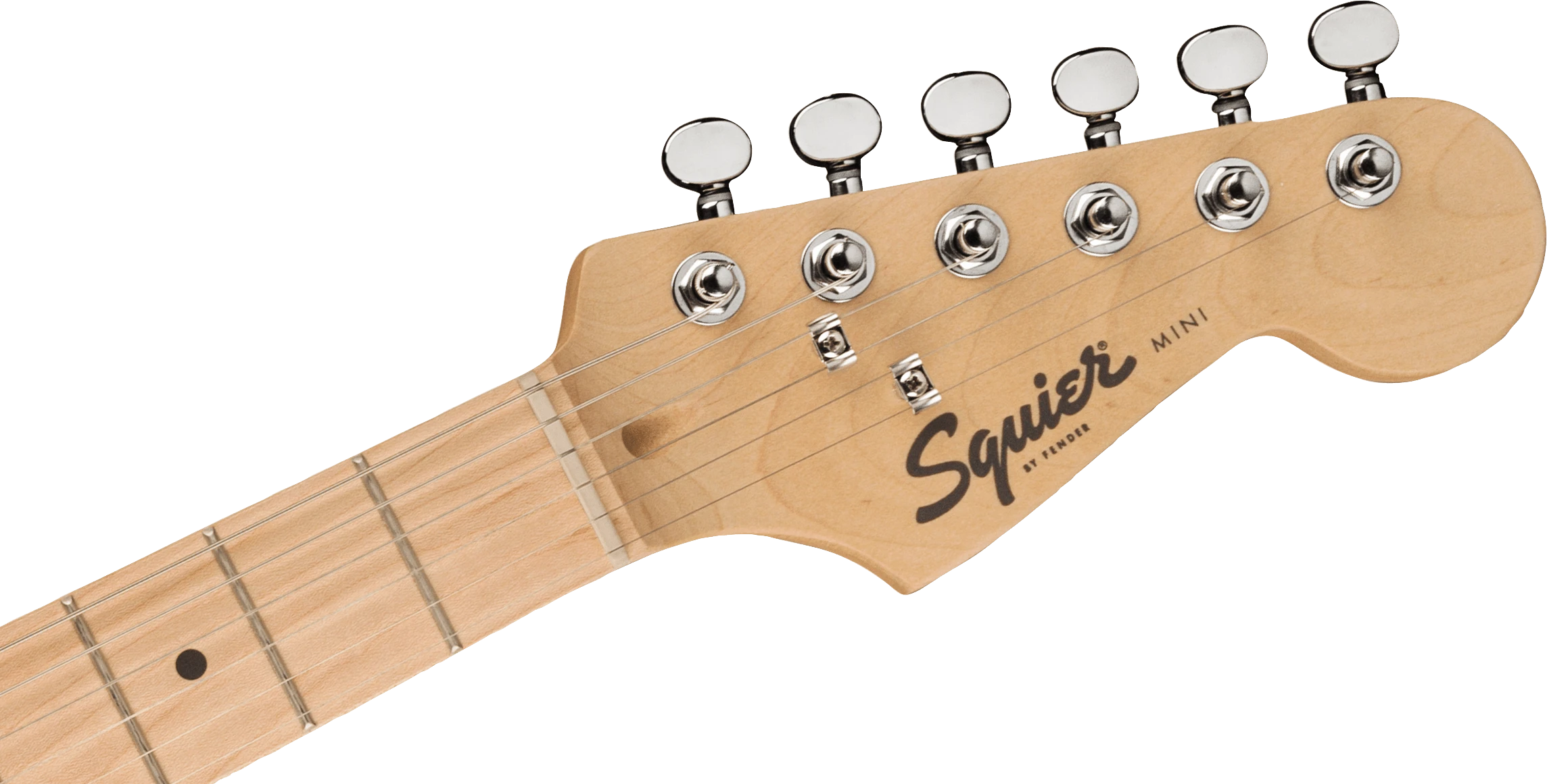 Squier® FSR Mini Jazzmaster® HH, Maple Fingerboard, Tortoiseshell Pickguard, Black