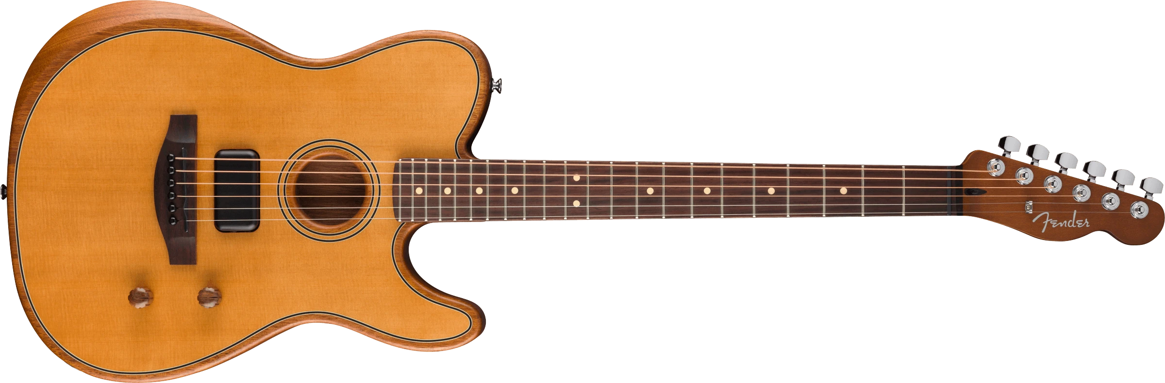 Fender® Acoustasonic® Standard Telecaster®, Aged Natural