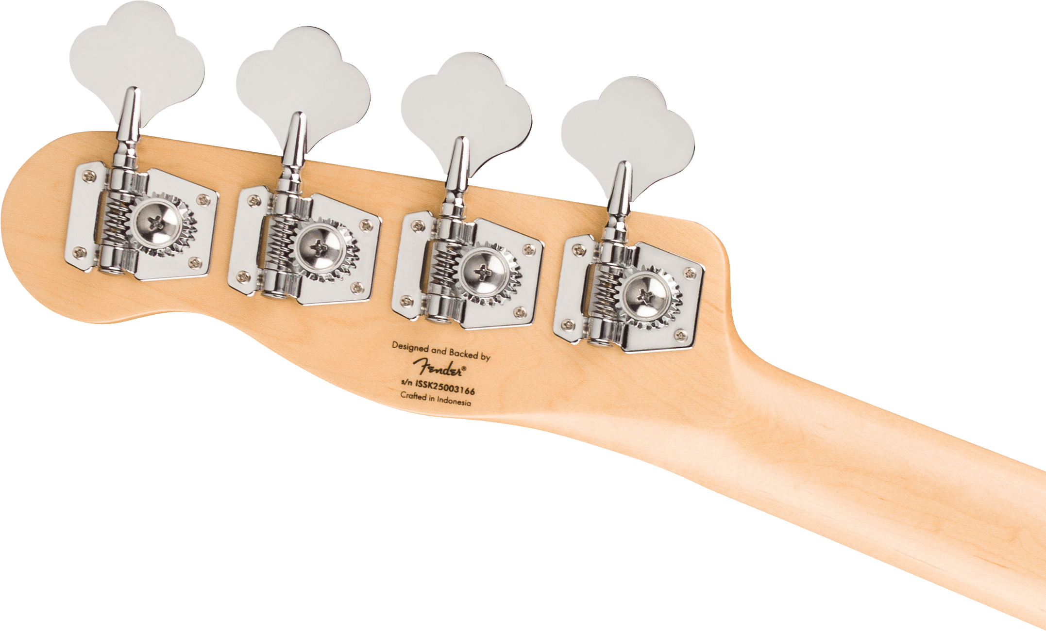 Squier® Paranormal Precision Bass® Thinline SJ, Maple Fingerboard, Parchment Pickguard, Vintage White