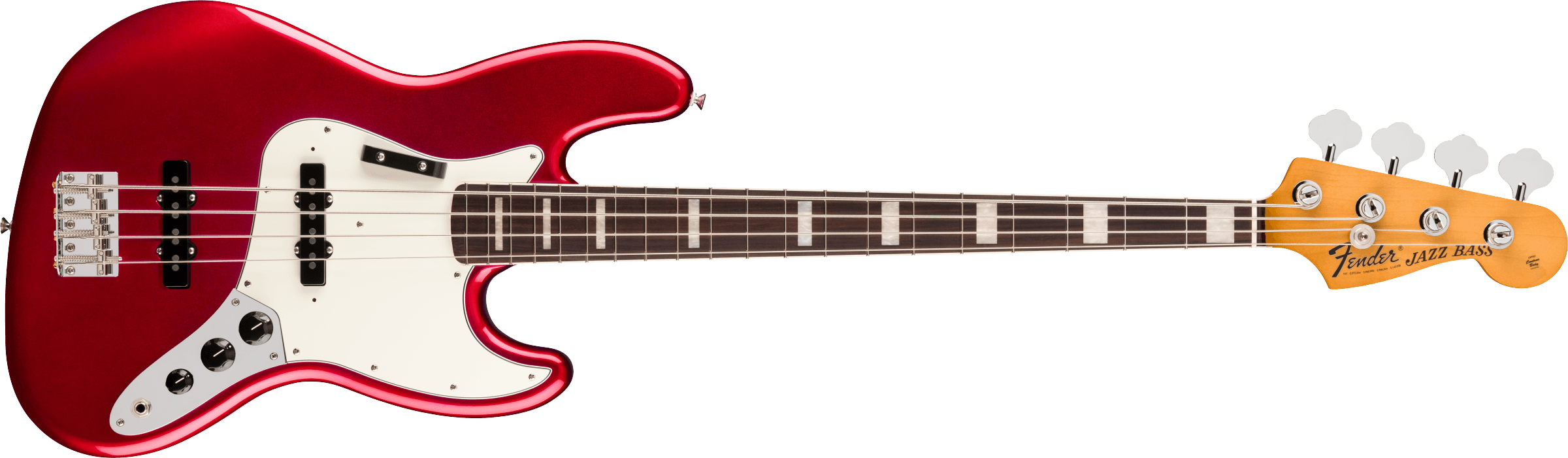 Fender® Vintera® III Early '70s Jazz Bass®, Rosewood Fingerboard, Candy Apple Red