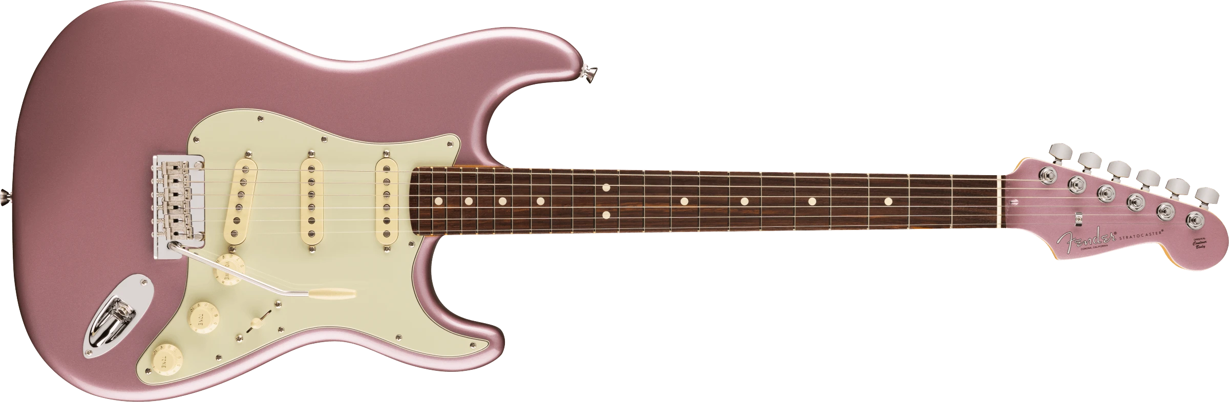 Fender® Limited Edition American Professional II Stratocaster®, Rosewood Fingerboard, Burgundy Mist Metallic