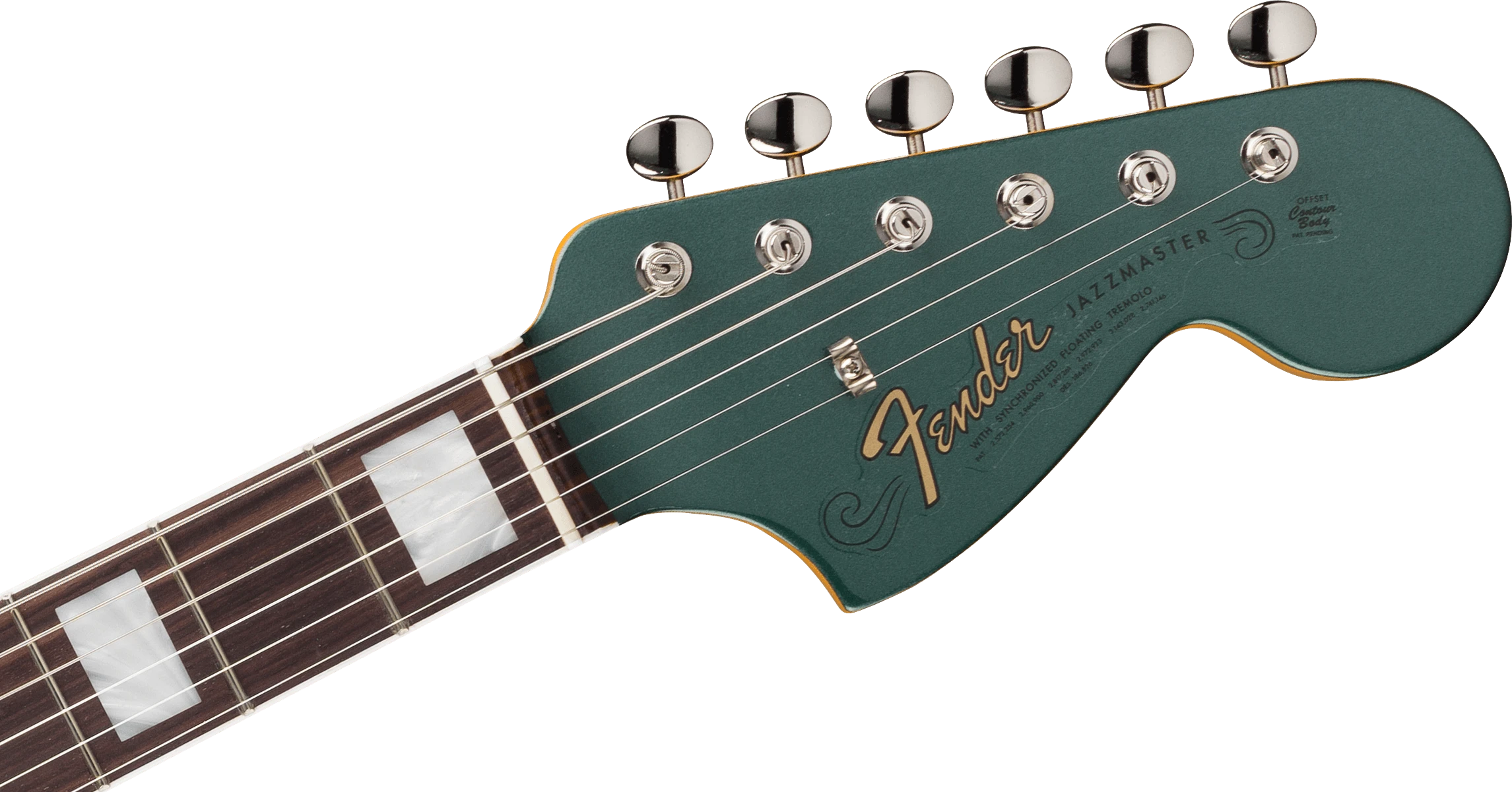Fender® American Vintage II 1966 Jazzmaster®, Rosewood Fingerboard, Sherwood Green Metallic
