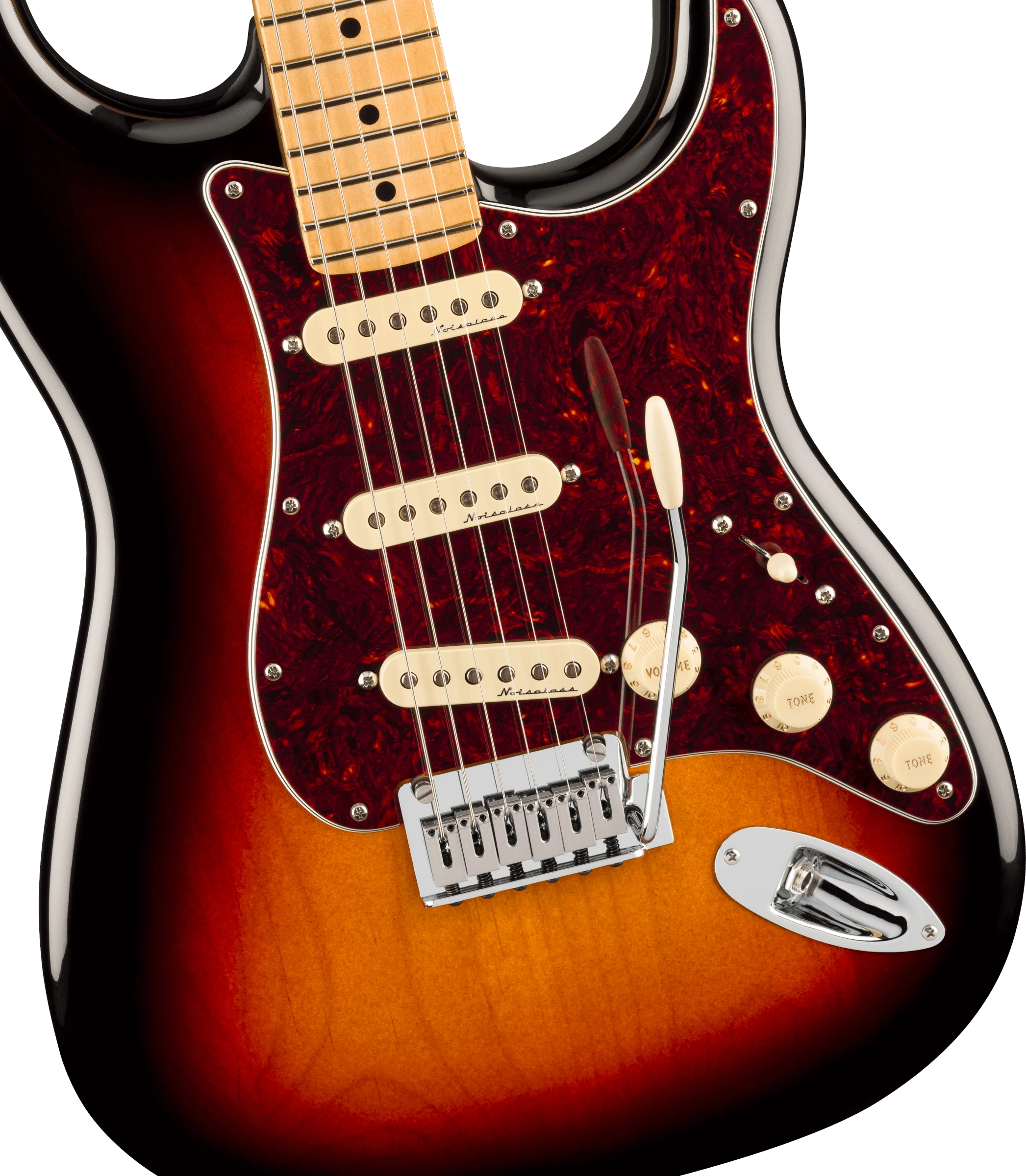 Fender® Player II Modified Stratocaster®, Maple Fingerboard, 3 Tone Sunburst