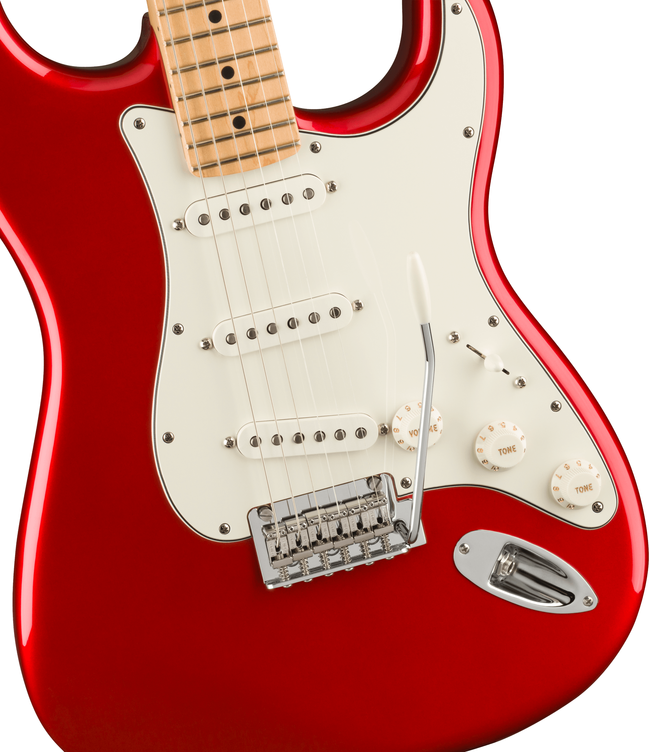 Fender® Player Stratocaster®, Maple Fingerboard, Candy Apple Red