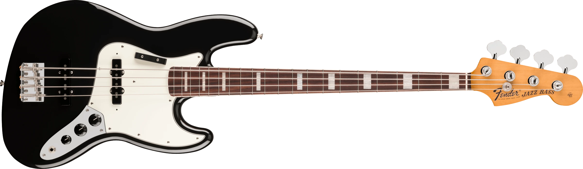 Fender® Vintera® III Early '70s Jazz Bass®, Rosewood Fingerboard, Black