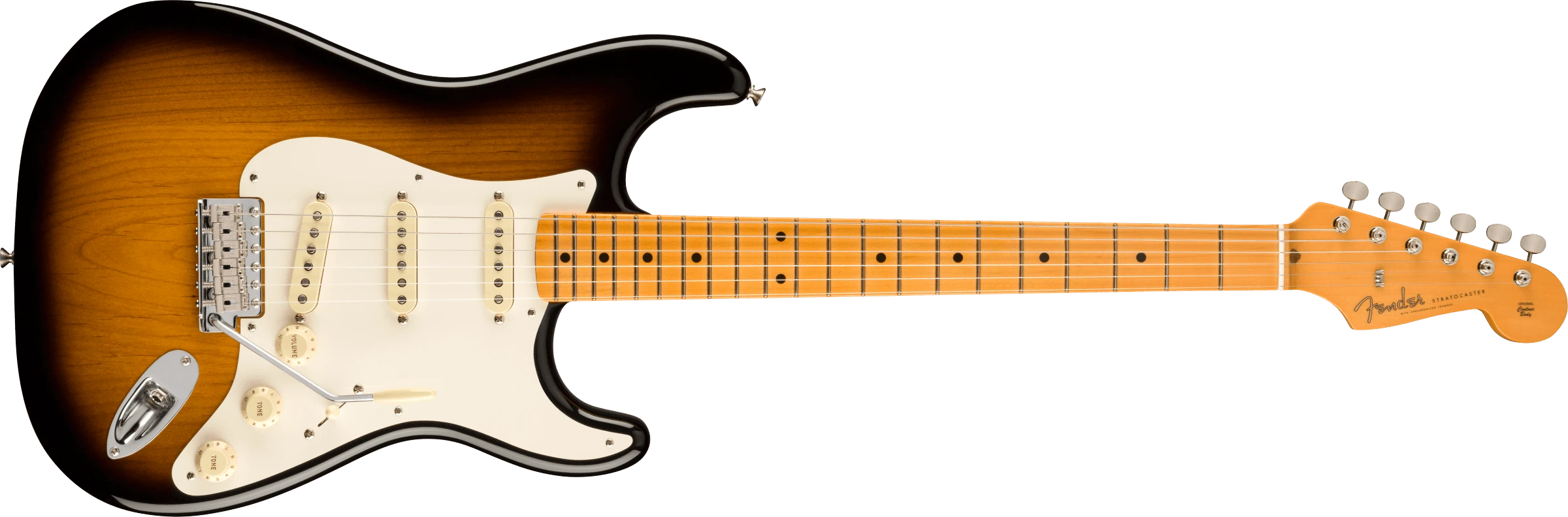 Fender® American Vintage II 1957 Stratocaster®, Maple Fingerboard, 2-Color Sunburst