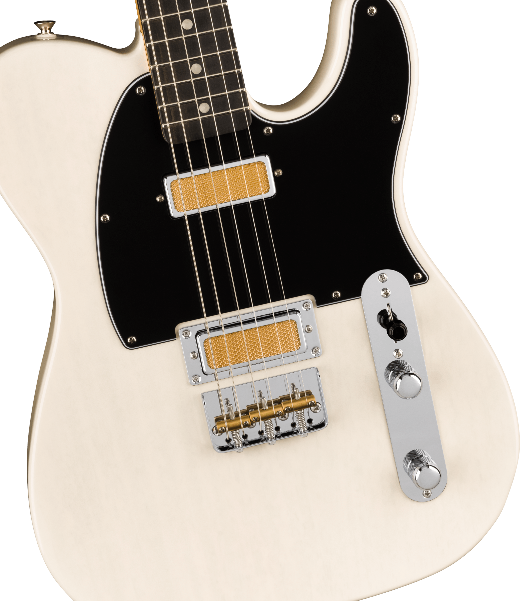 Fender® Gold Foil Telecaster®, Ebony Fingerboard, White Blonde