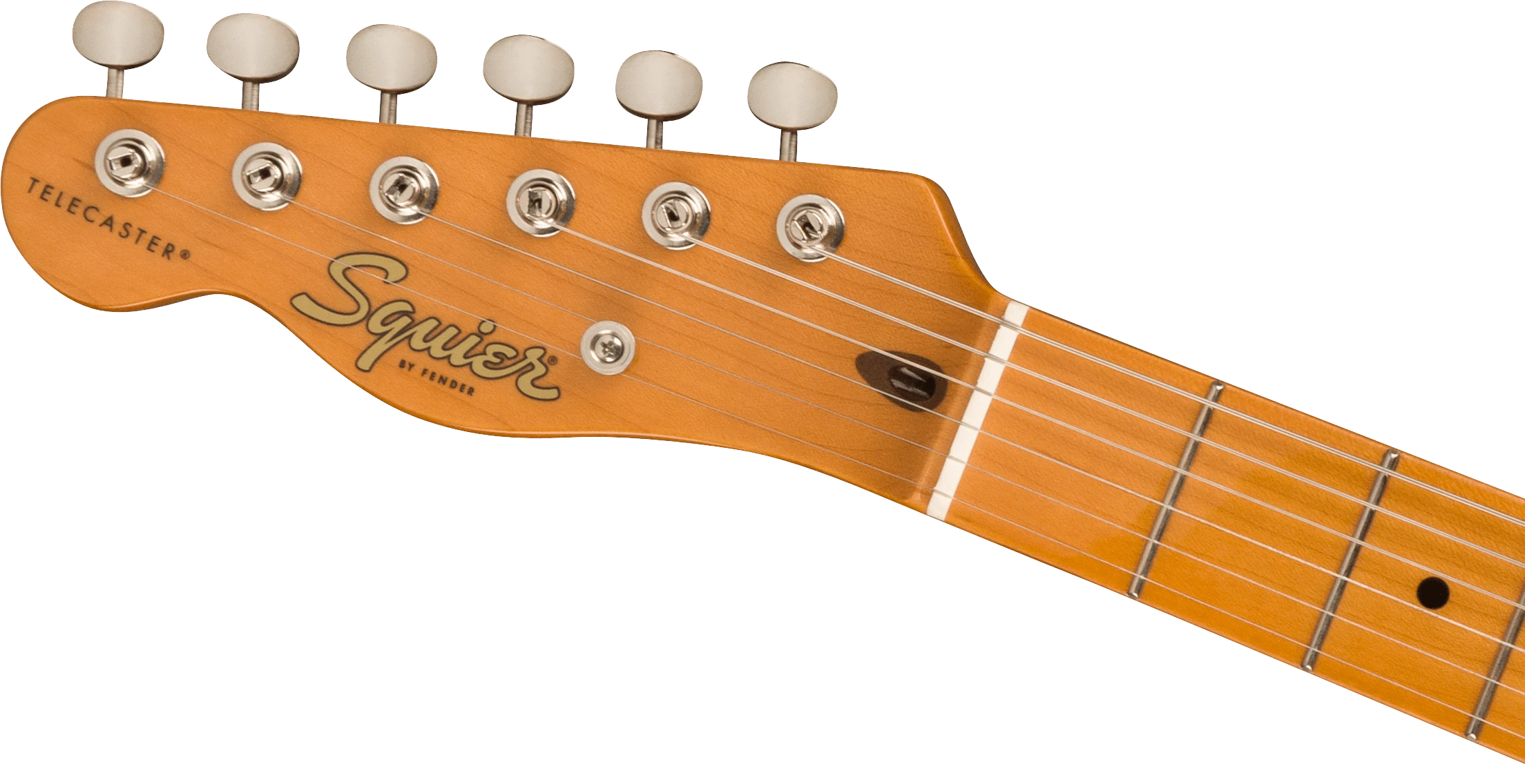 Squier® FSR Classic Vibe '50s Telecaster® Left-Handed, Maple Fingerboard, Parchment Pickguard, Purple Metallic
