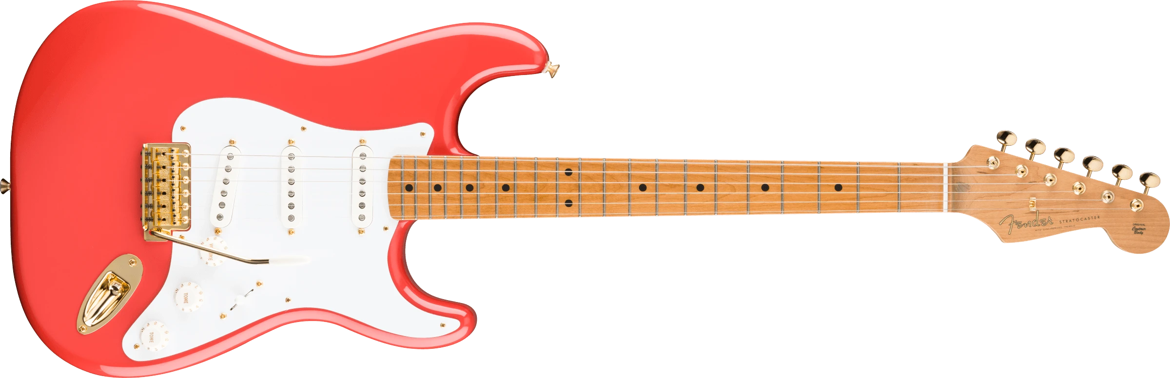 Fender® Limited Edition Vintera II '50s Stratocaster®, Roasted Maple Fingerboard, Fiesta Red