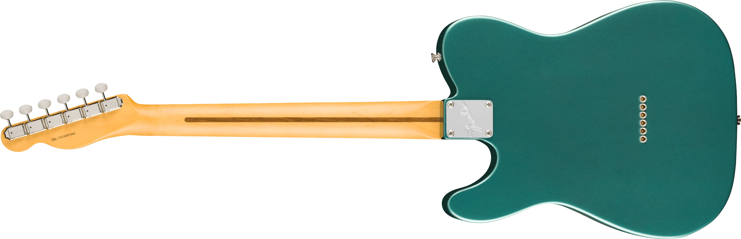Fender® American Professional Classic Telecaster®, Maple Fingerboard, Faded Sherwood Green Metallic