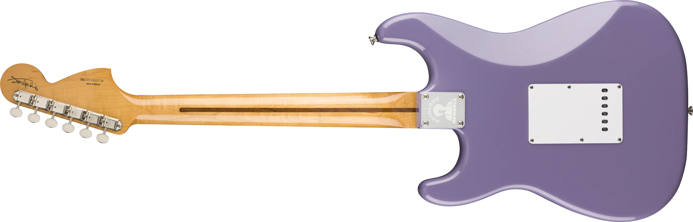 Fender® Jimi Hendrix Stratocaster®, Maple Fingerboard, Ultra Violet