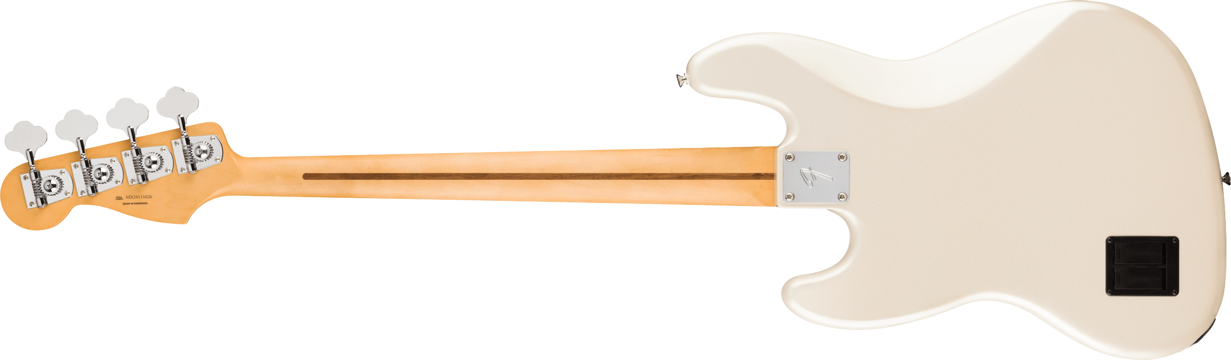 Fender® Player II Modified Active Jazz Bass®, Maple Fingerboard, Olympic Pearl