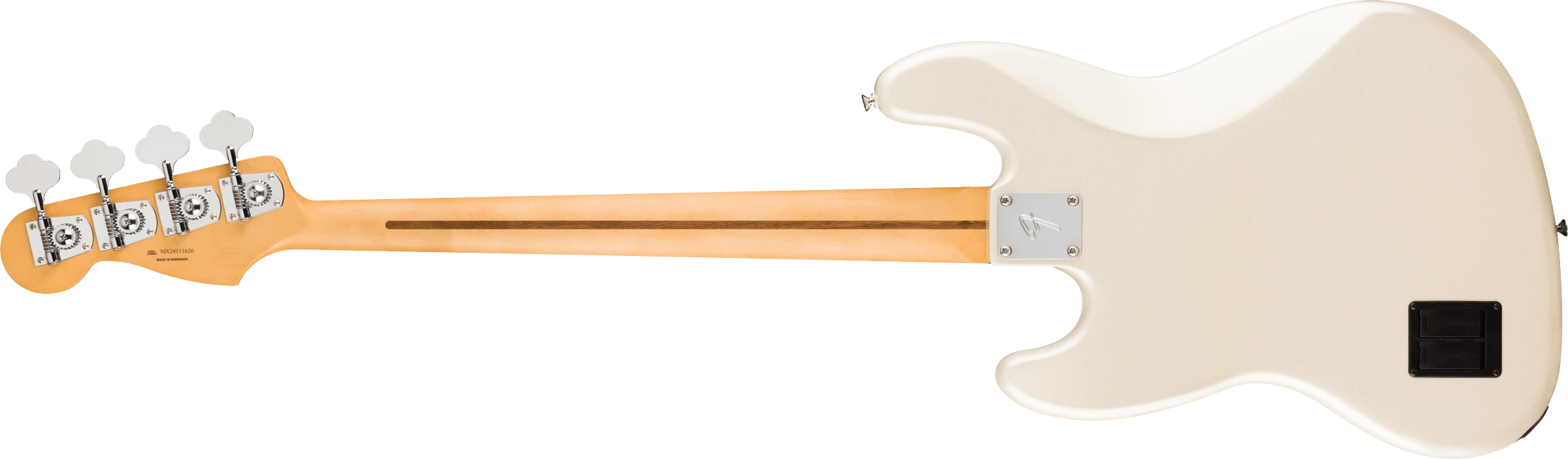 Fender® Player II Modified Active Jazz Bass®, Maple Fingerboard, Olympic Pearl