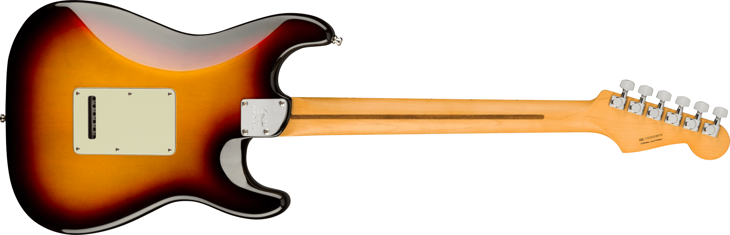 Fender® American Ultra Stratocaster® Left-Hand, Maple Fingerboard, Ultraburst