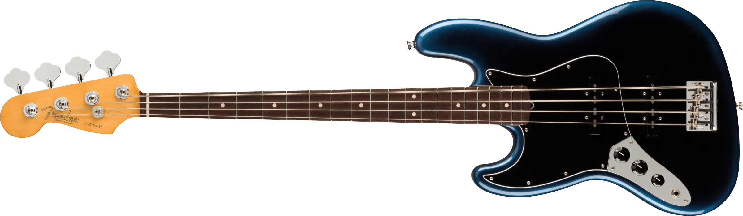 Fender® American Professional II Jazz Bass® Left-Hand, Rosewood Fingerboard, Dark Night