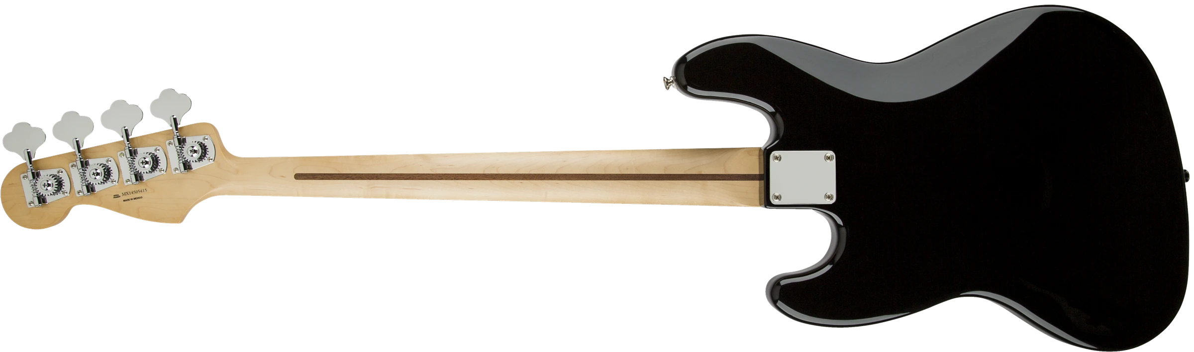 Fender® Standard Jazz Bass®, Maple Fingerboard, Black
