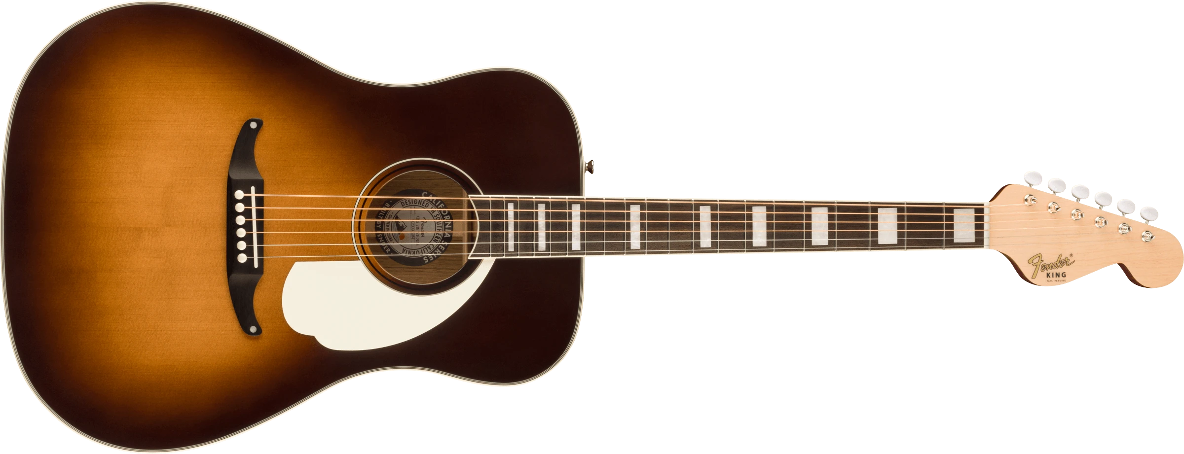Fender® King Vintage, Ovangkol Fingerboard, Aged White Pickguard, Mojave