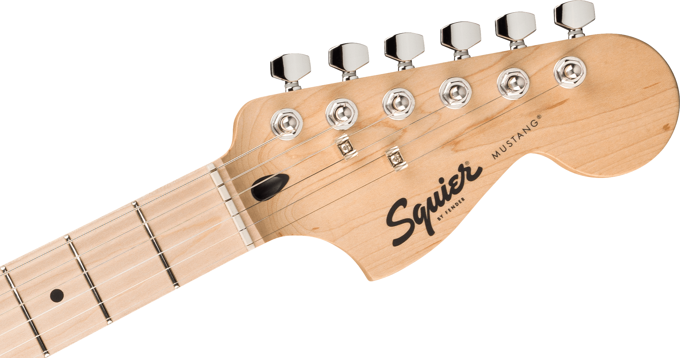 Squier® Squier Sonic® Mustang®, Maple Fingerboard, White Pickguard, Daphne Blue