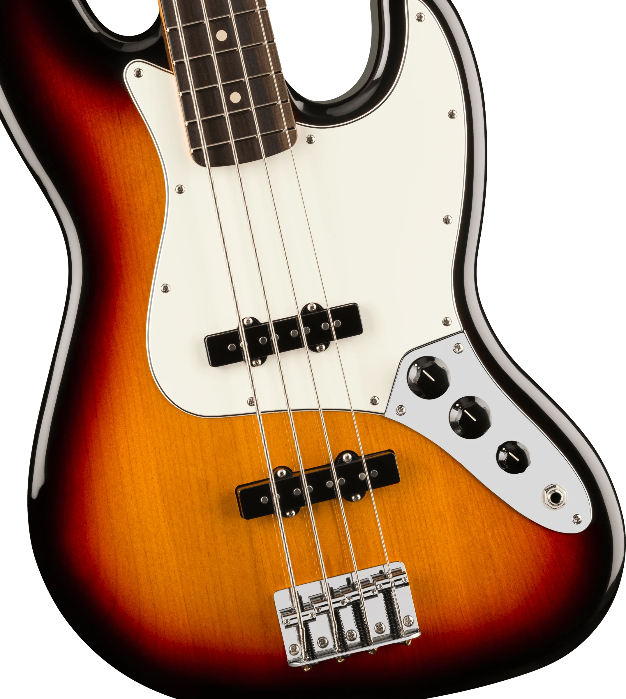 Fender® Player II Jazz Bass®, Rosewood Fingerboard, 3-Color Sunburst