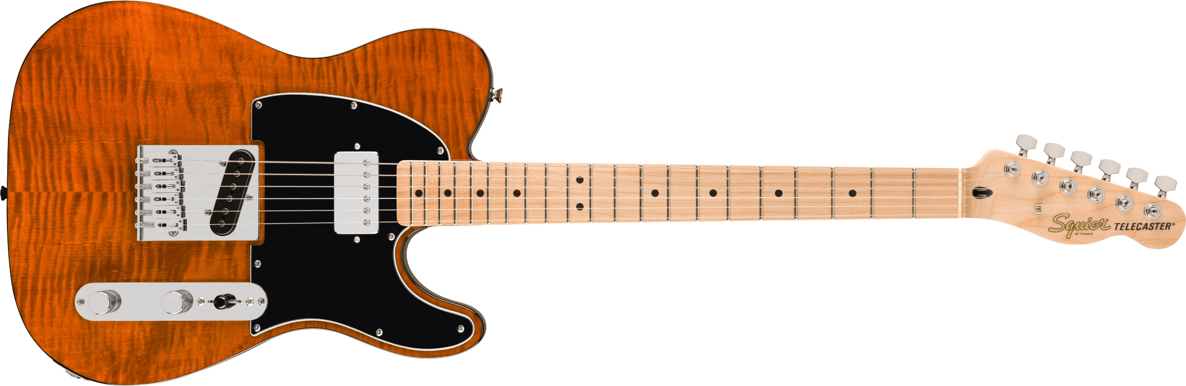 Squier® Affinity Series™ Telecaster® FMT SH, Maple Fingerboard, Black Pickguard, Mocha