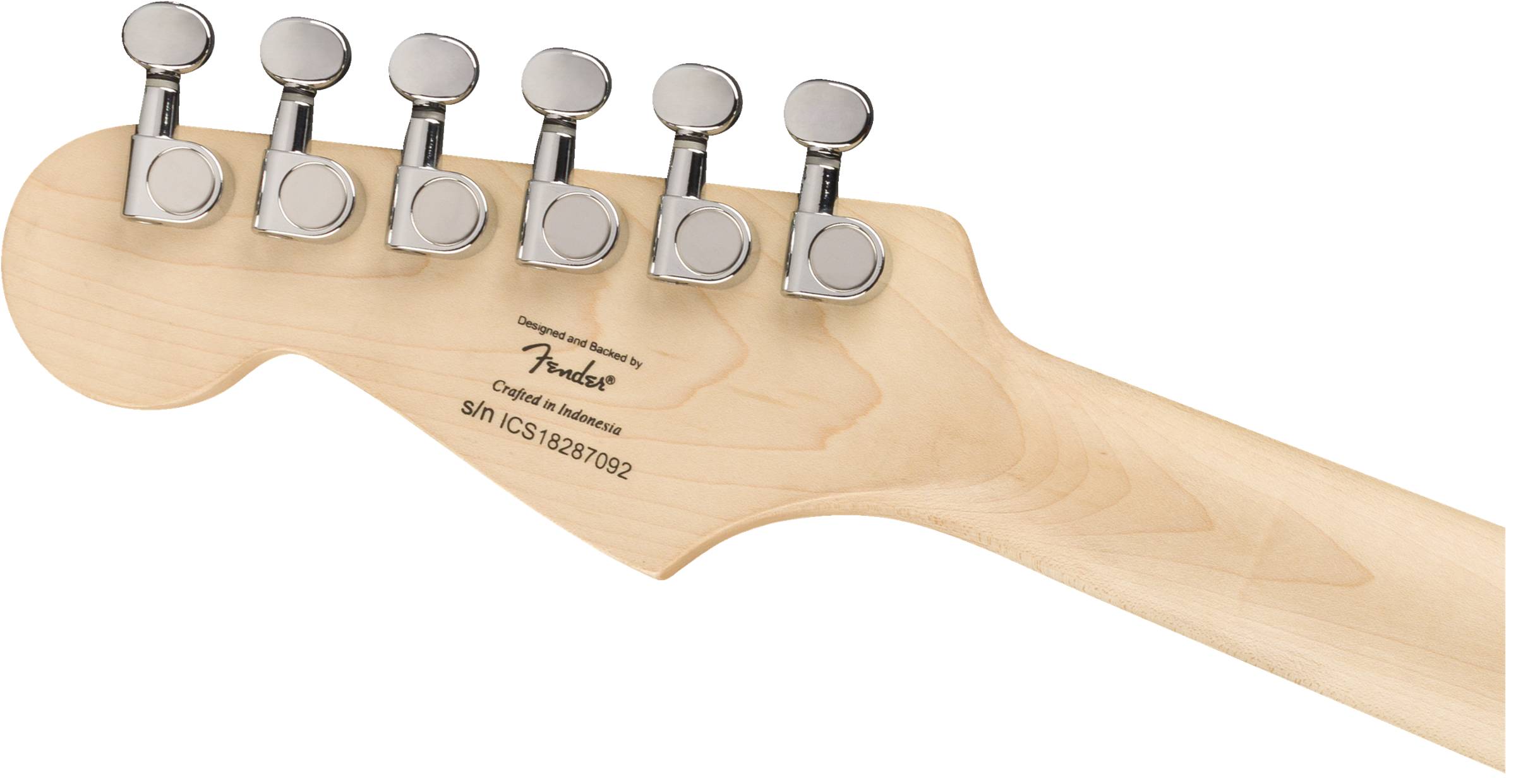 Squier® FSR Mini Stratocaster®, Laurel Fingerboard, White Pickguard, Competition Orange