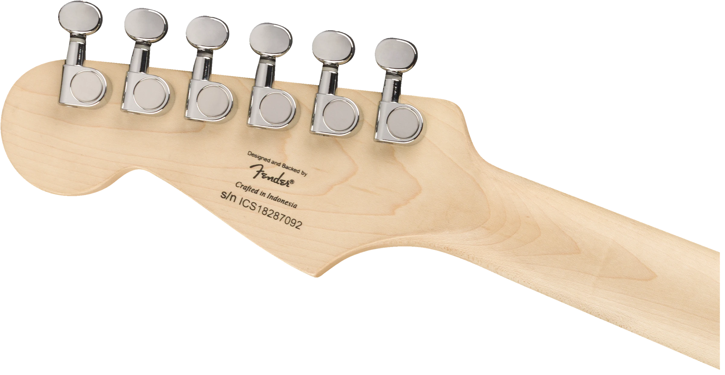 Squier® FSR Mini Stratocaster®, Laurel Fingerboard, White Pickguard, Competition Orange