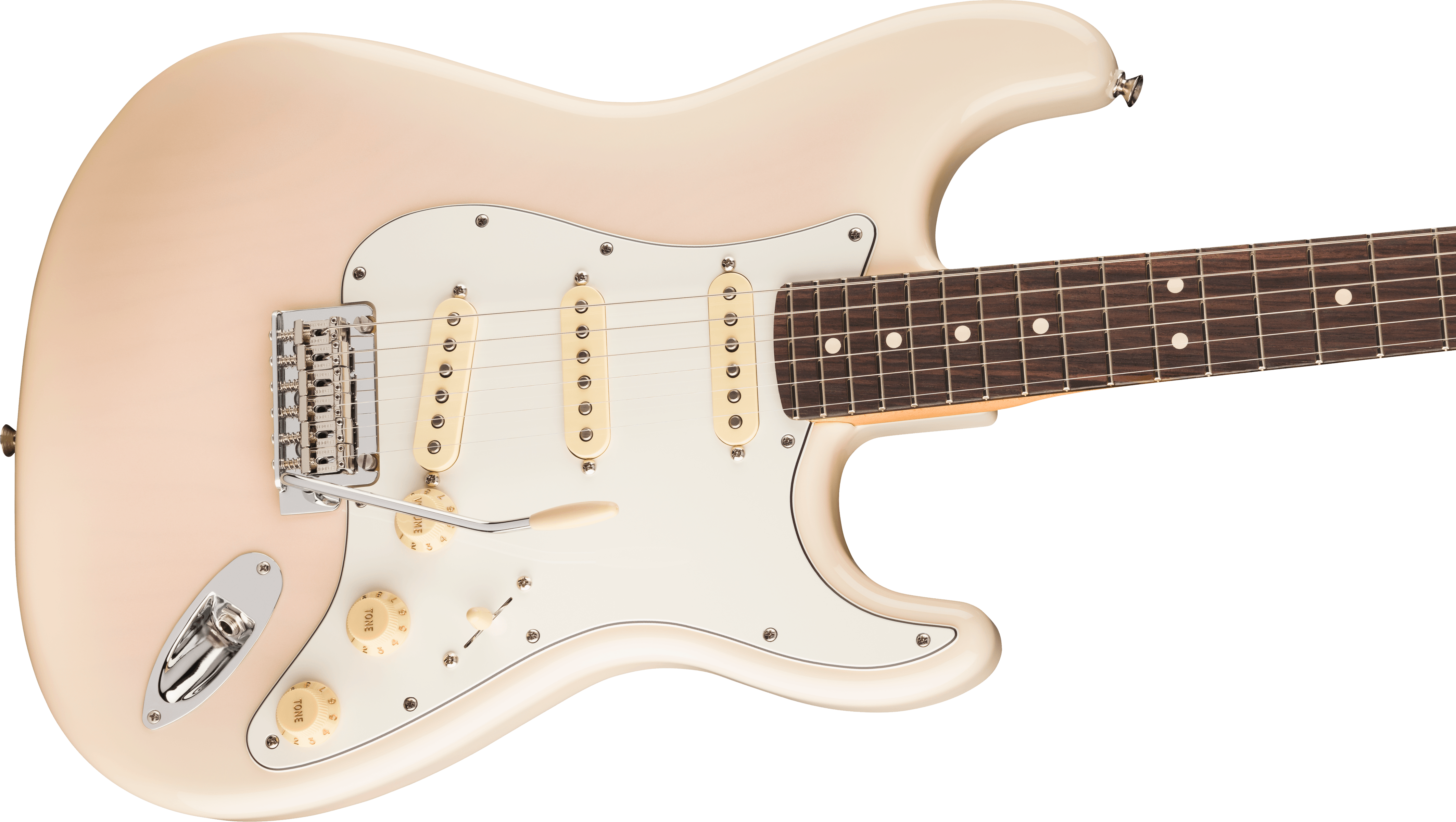 Fender® Player II Stratocaster®, Rosewood Fingerboard, White Blonde