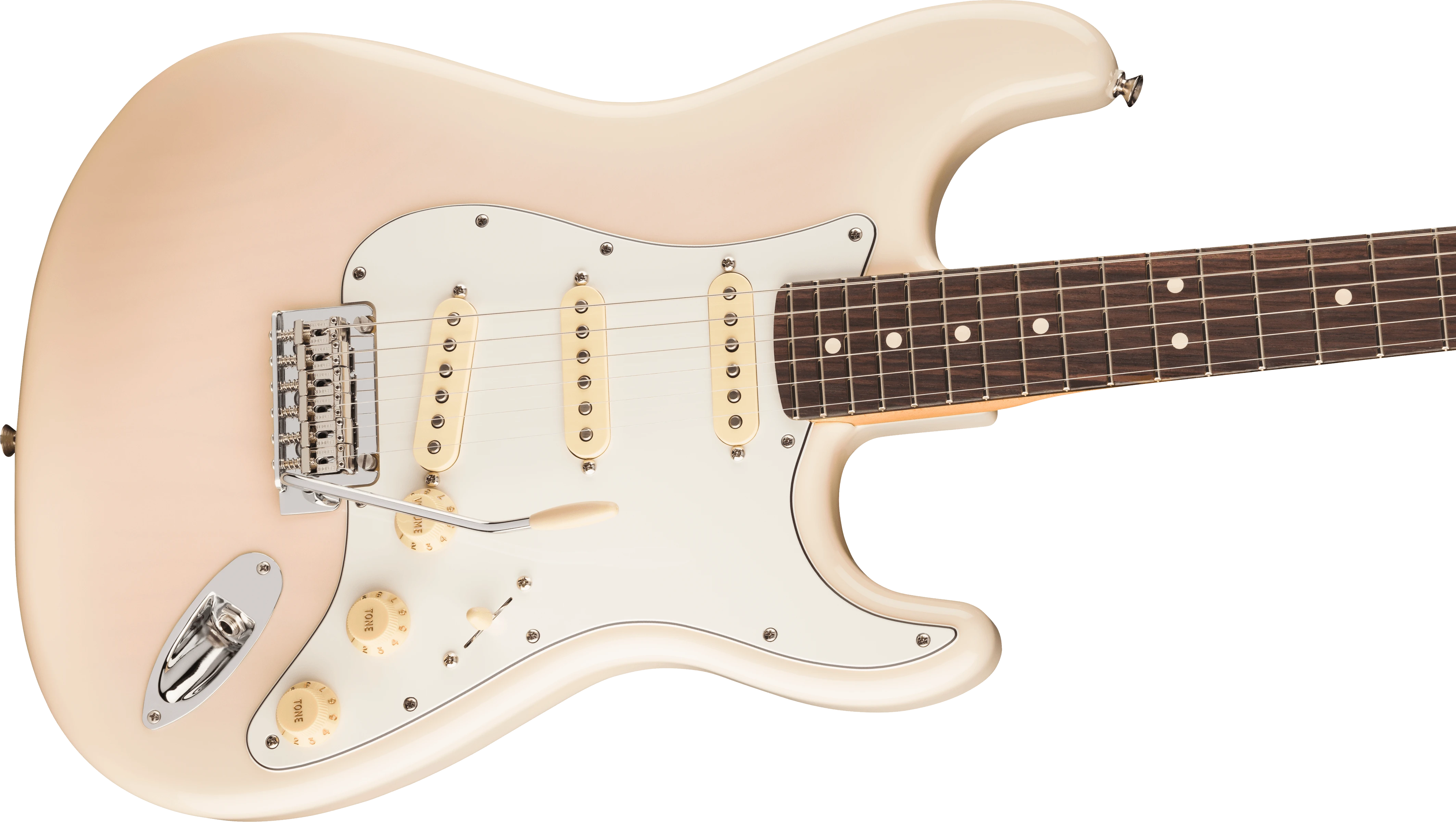 Fender® Player II Stratocaster®, Rosewood Fingerboard, White Blonde